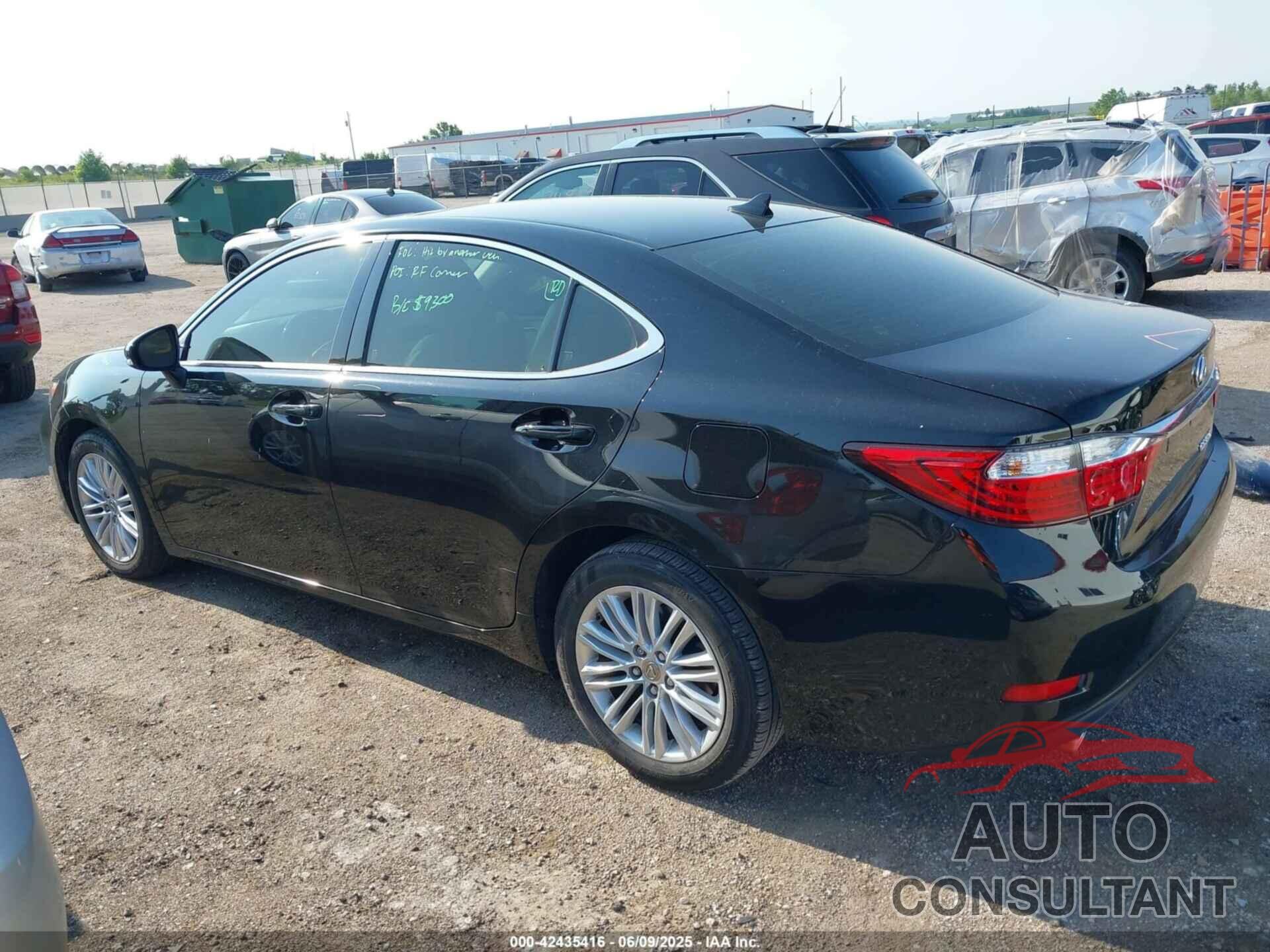 LEXUS ES 350 2013 - JTHBK1GG7D2077209