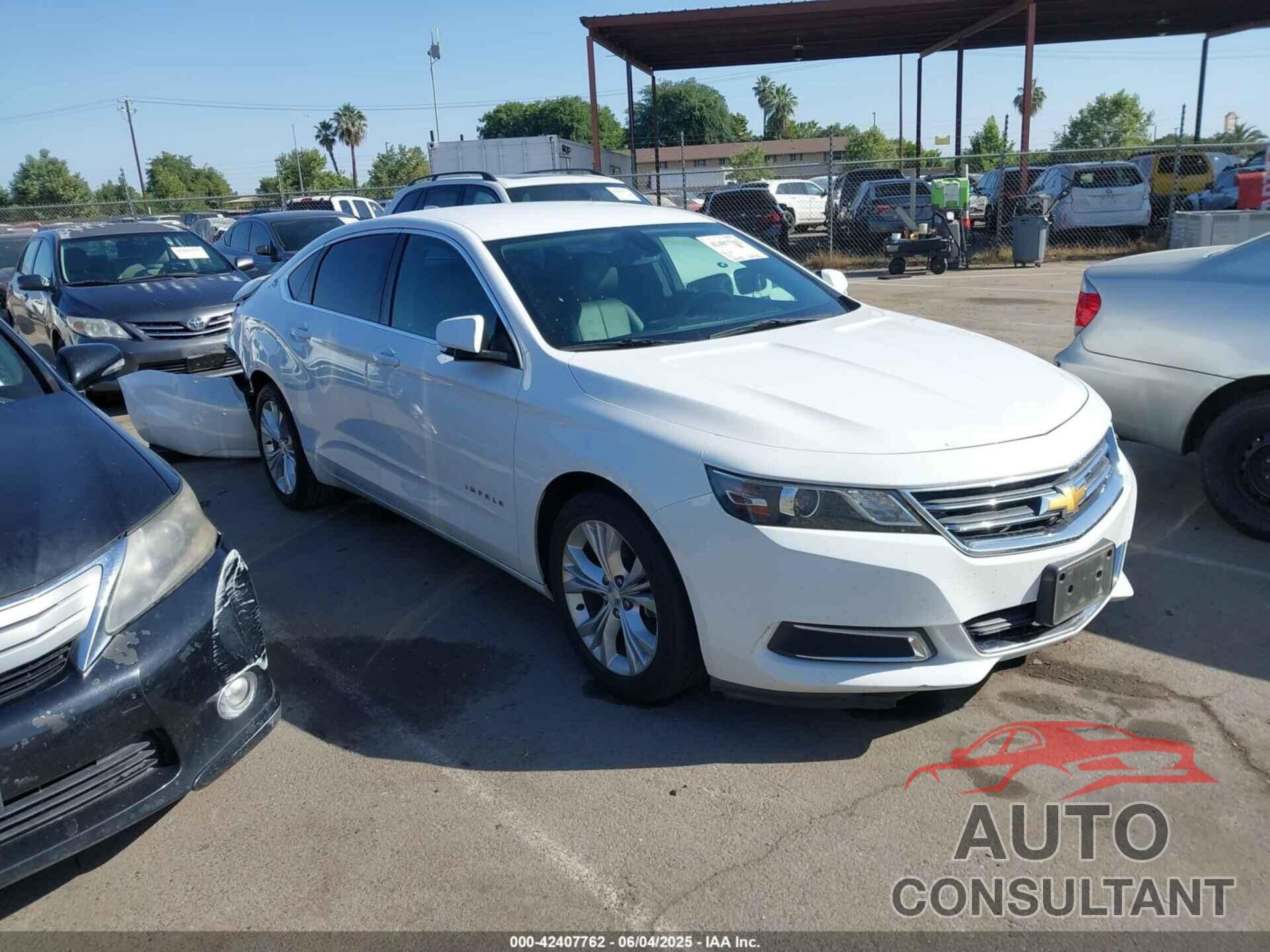 CHEVROLET IMPALA 2015 - 1G1125S37FU137322