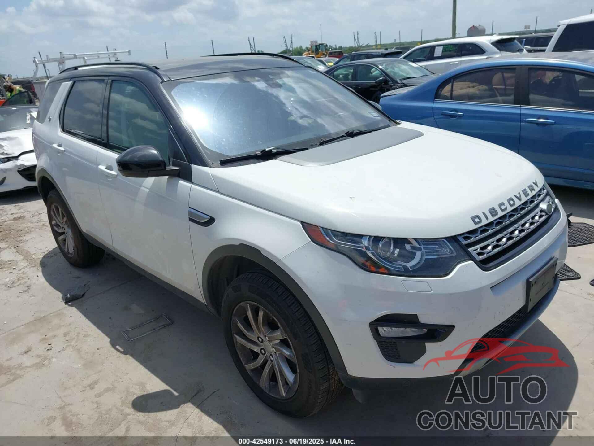 LAND ROVER DISCOVERY SPORT 2017 - SALCR2BG7HH687248