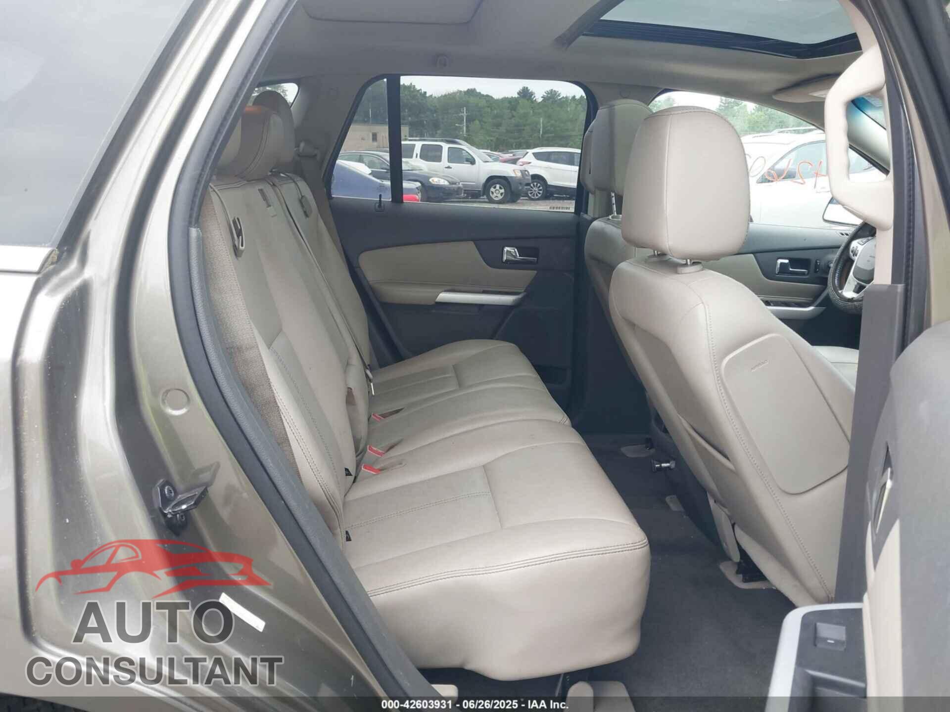 FORD EDGE 2012 - 2FMDK4KC6CBA75763