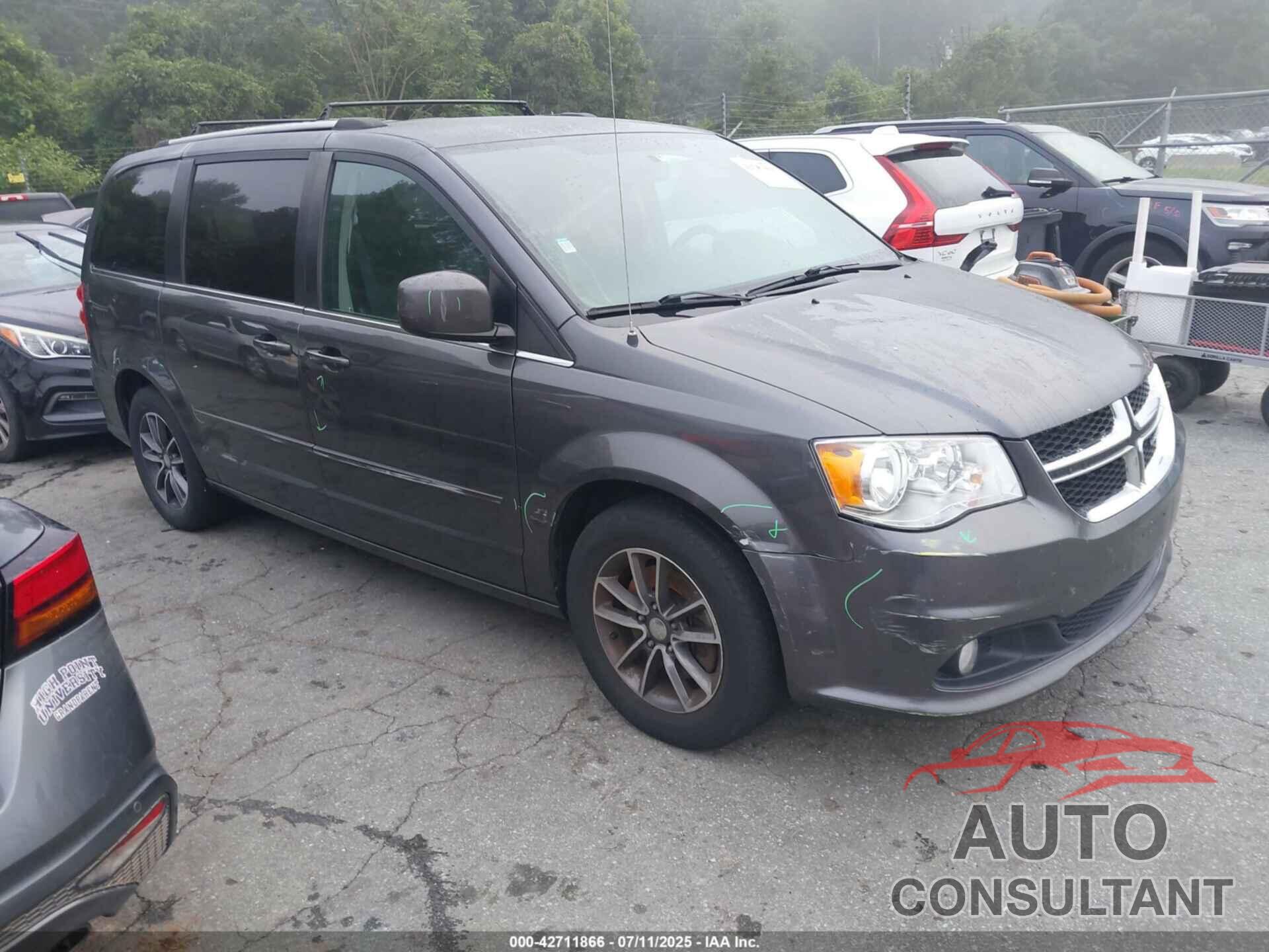 DODGE GRAND CARAVAN 2017 - 2C4RDGCG0HR859622