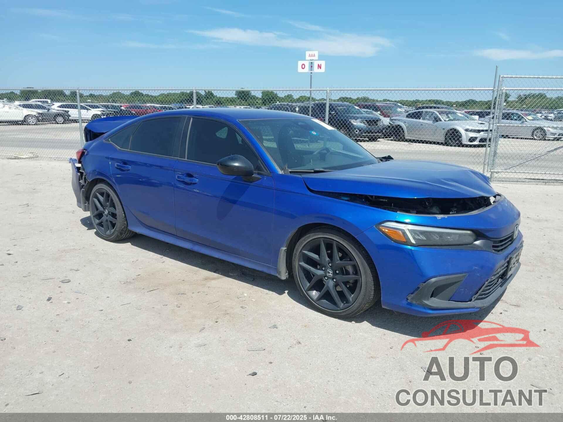 HONDA CIVIC 2022 - 2HGFE2F5XNH584843
