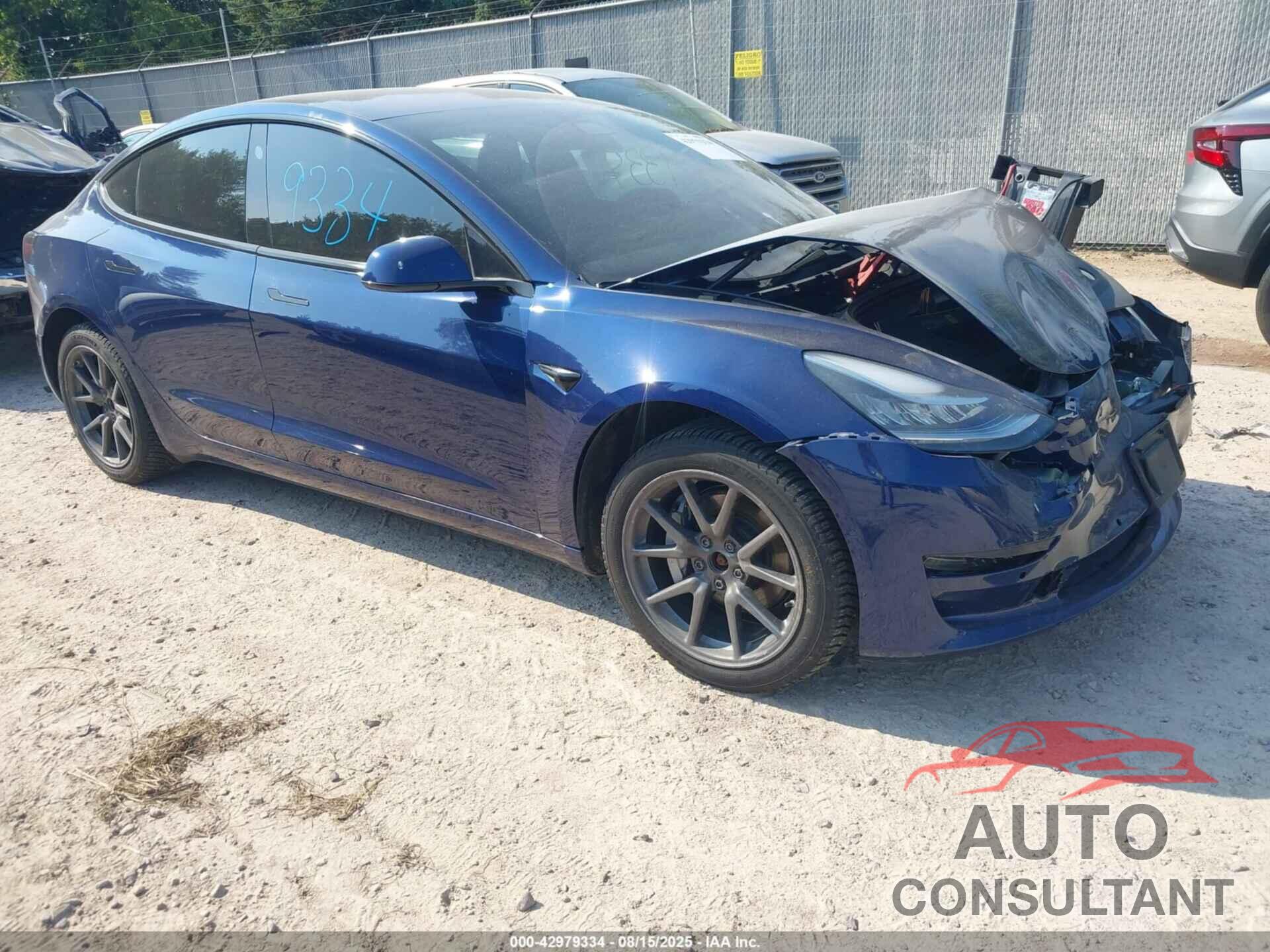 TESLA MODEL 3 2018 - 5YJ3E1EB5JF064729