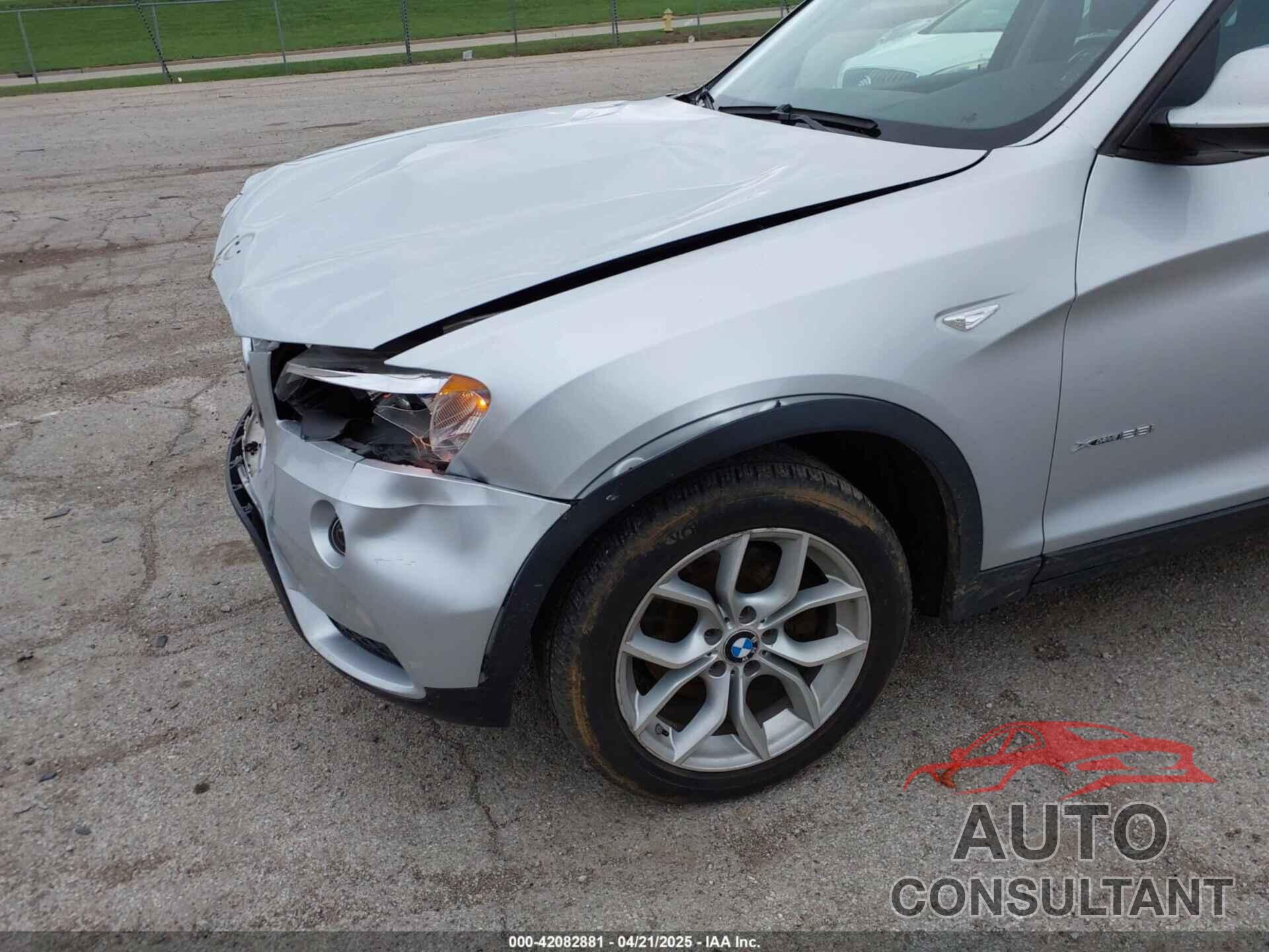 BMW X3 2013 - 5UXWX9C52D0A30786