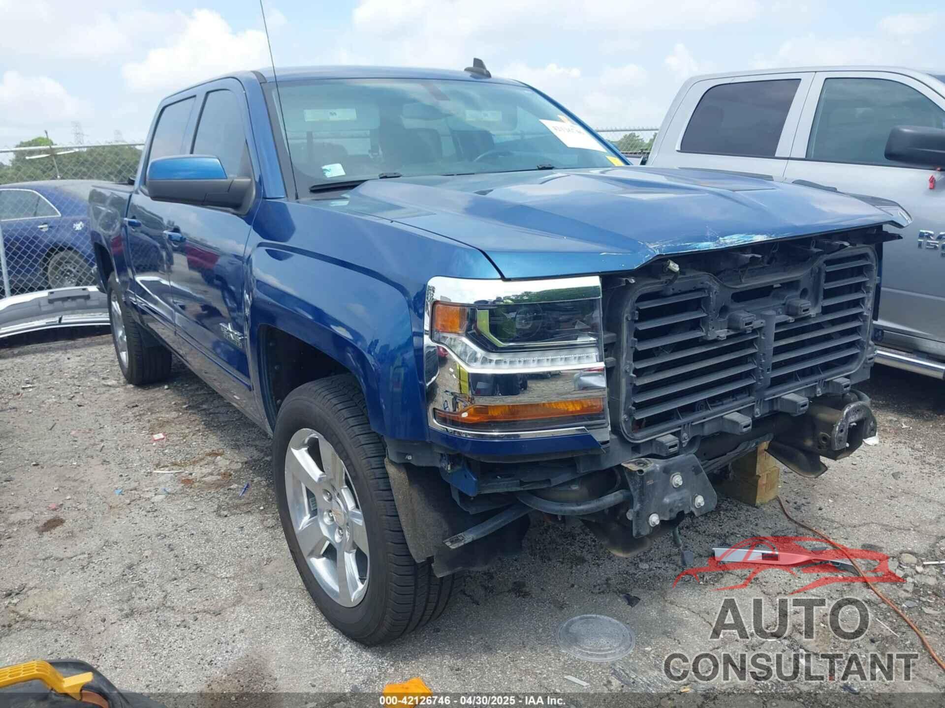 CHEVROLET SILVERADO 1500 2018 - 3GCPCREC8JG481416