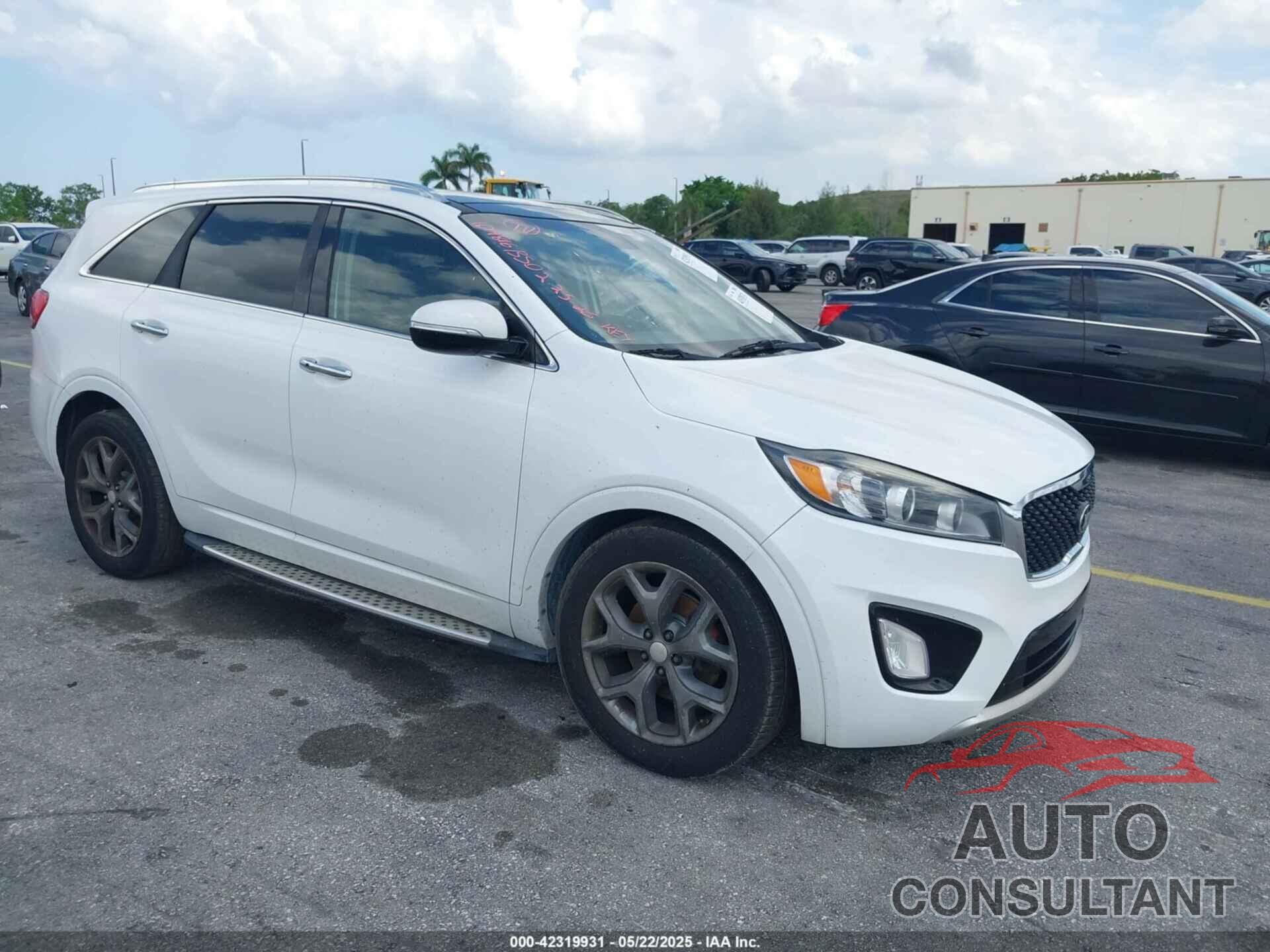 KIA SORENTO 2016 - 5XYPK4A50GG109816
