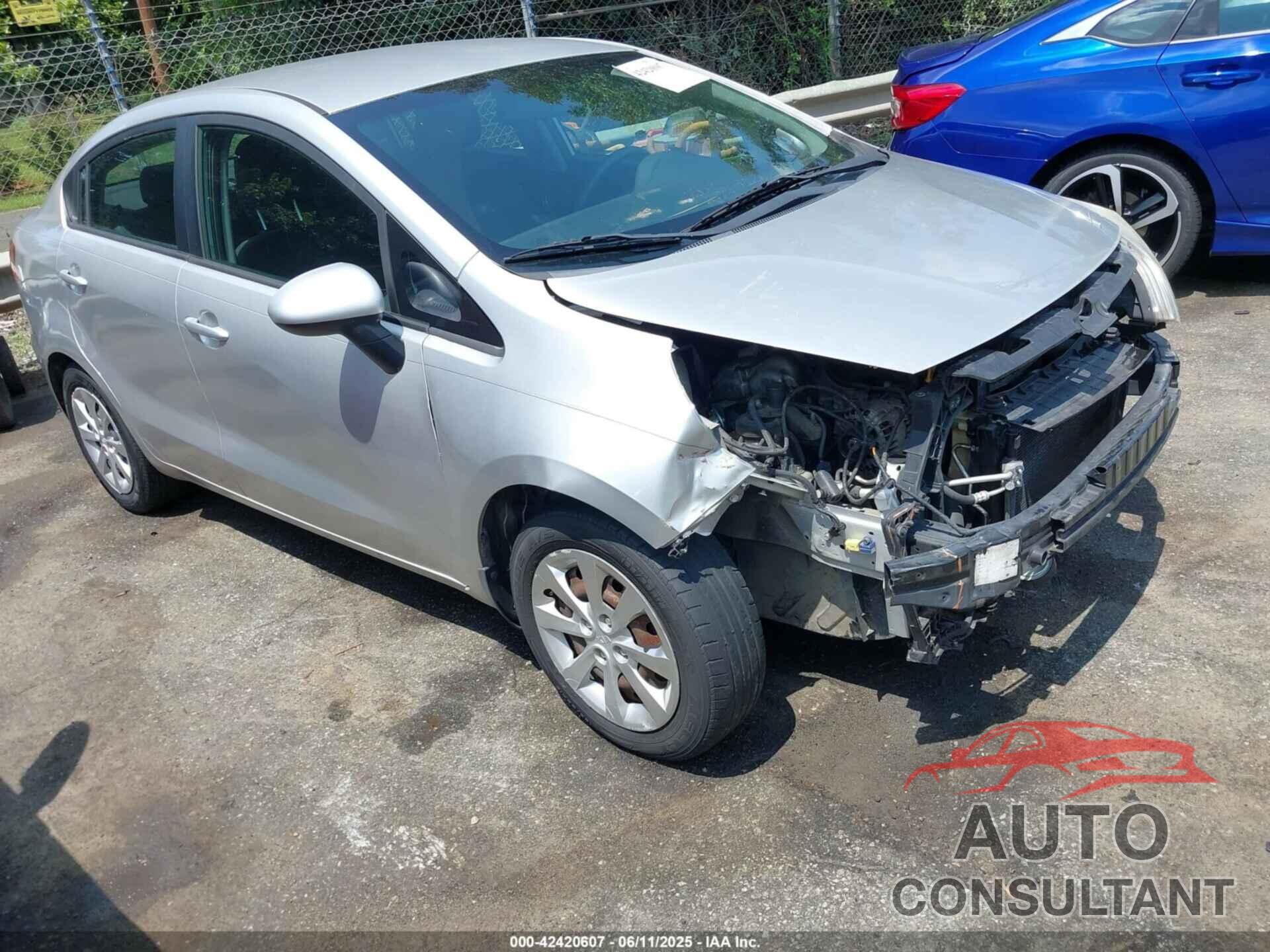 KIA RIO 2016 - KNADM4A31G6640308