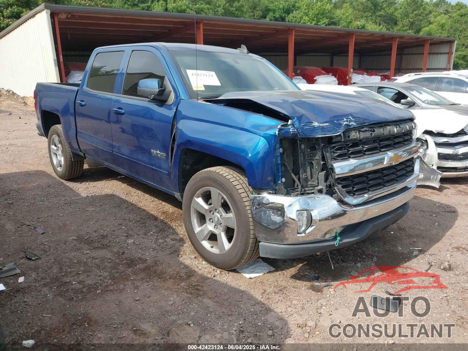 CHEVROLET SILVERADO 1500 2017 - 3GCPCREC3HG408822