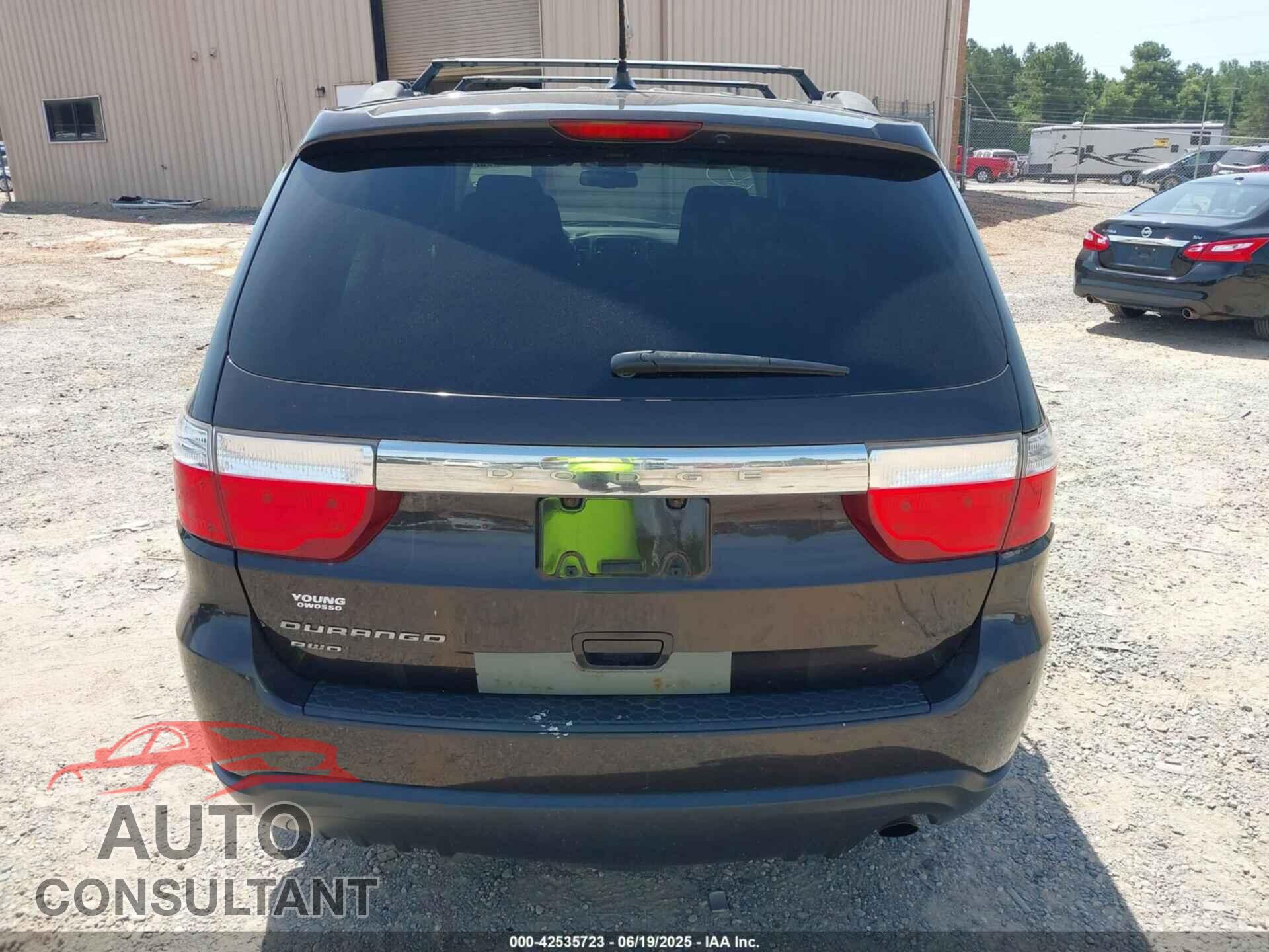 DODGE DURANGO 2013 - 1C4RDJAG7DC580249