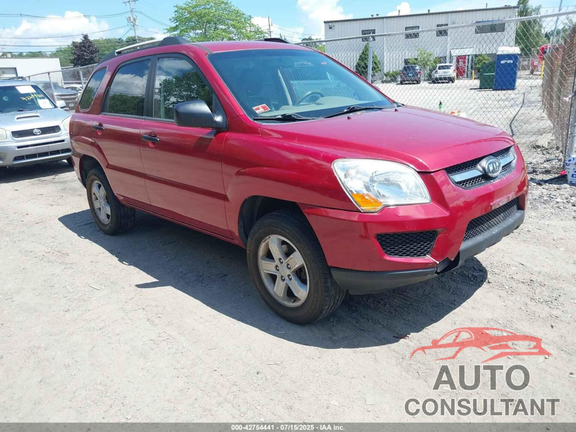 KIA SPORTAGE 2010 - KNDKGCA30A7726318