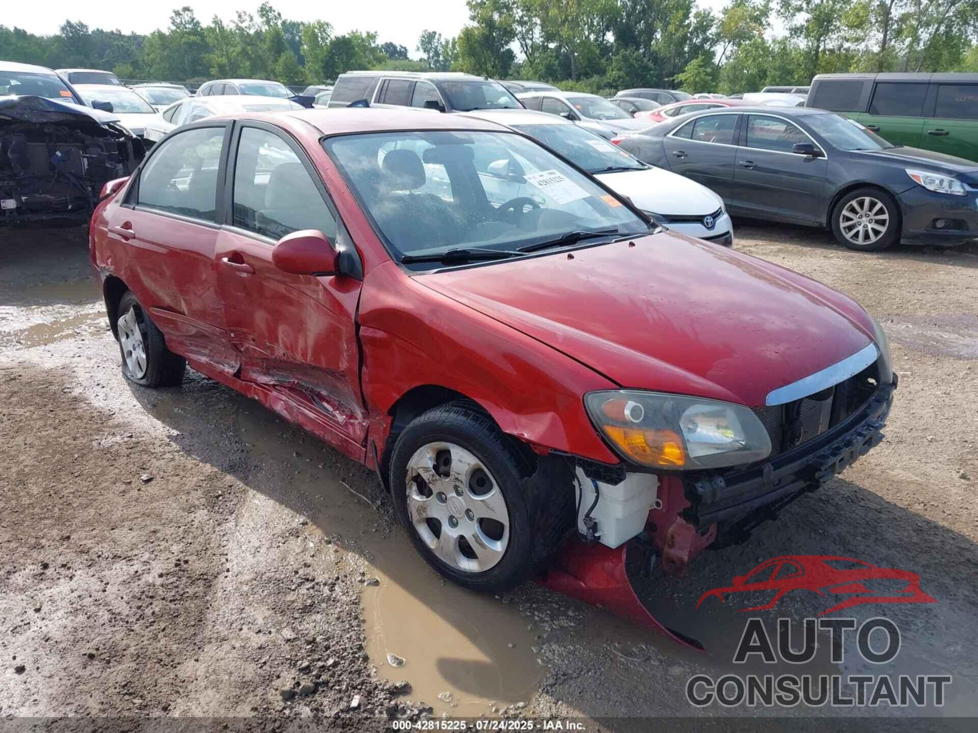 KIA SPECTRA 2009 - KNAFE221695624489