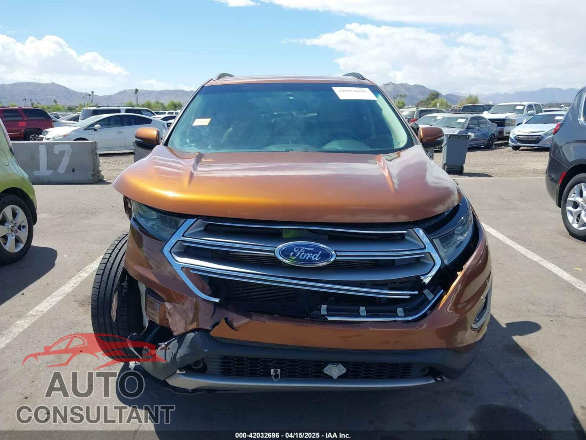 FORD EDGE 2017 - 2FMPK3J8XHBB97005