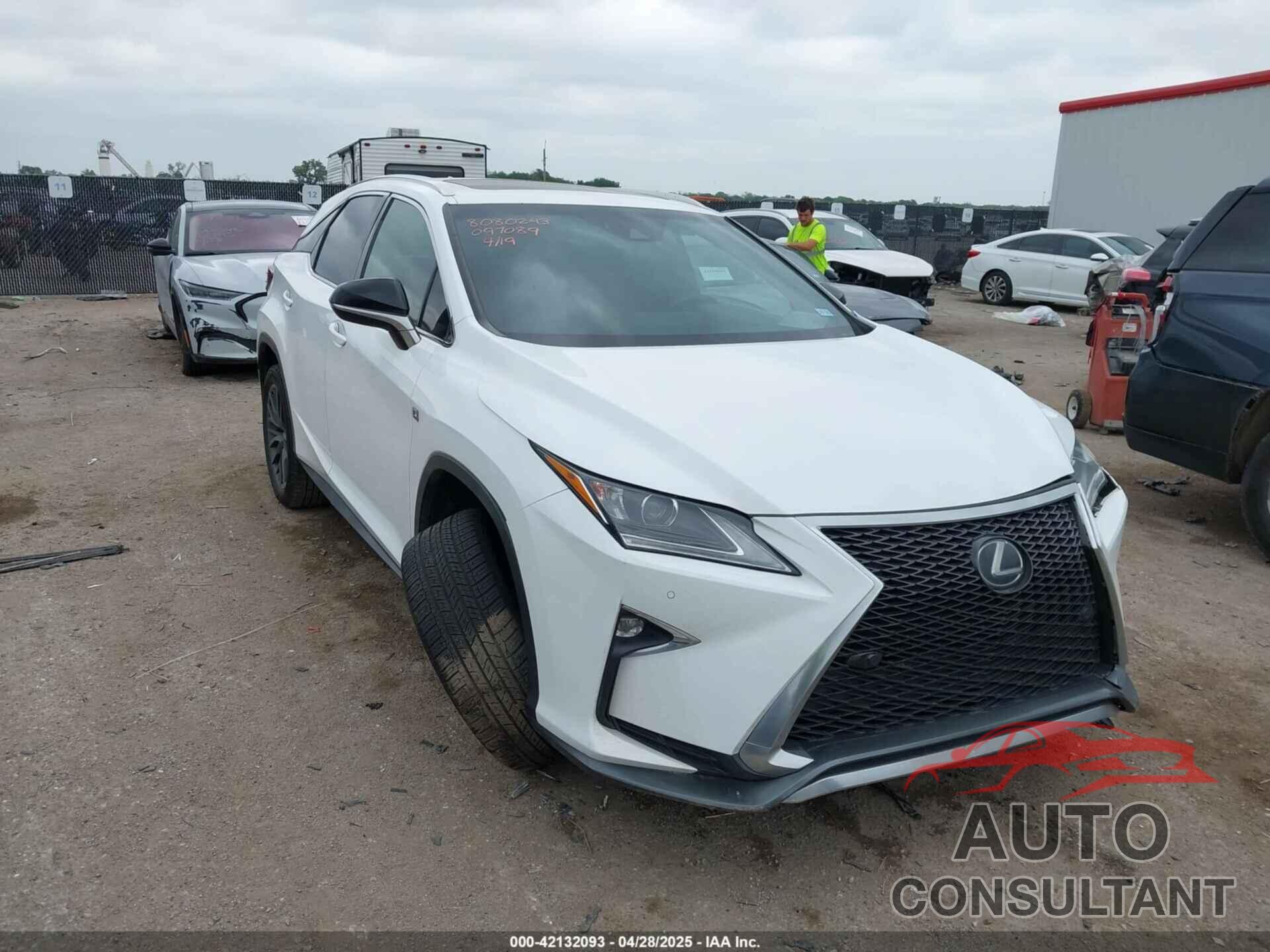 LEXUS RX 350 2018 - 2T2ZZMCA3JC097089