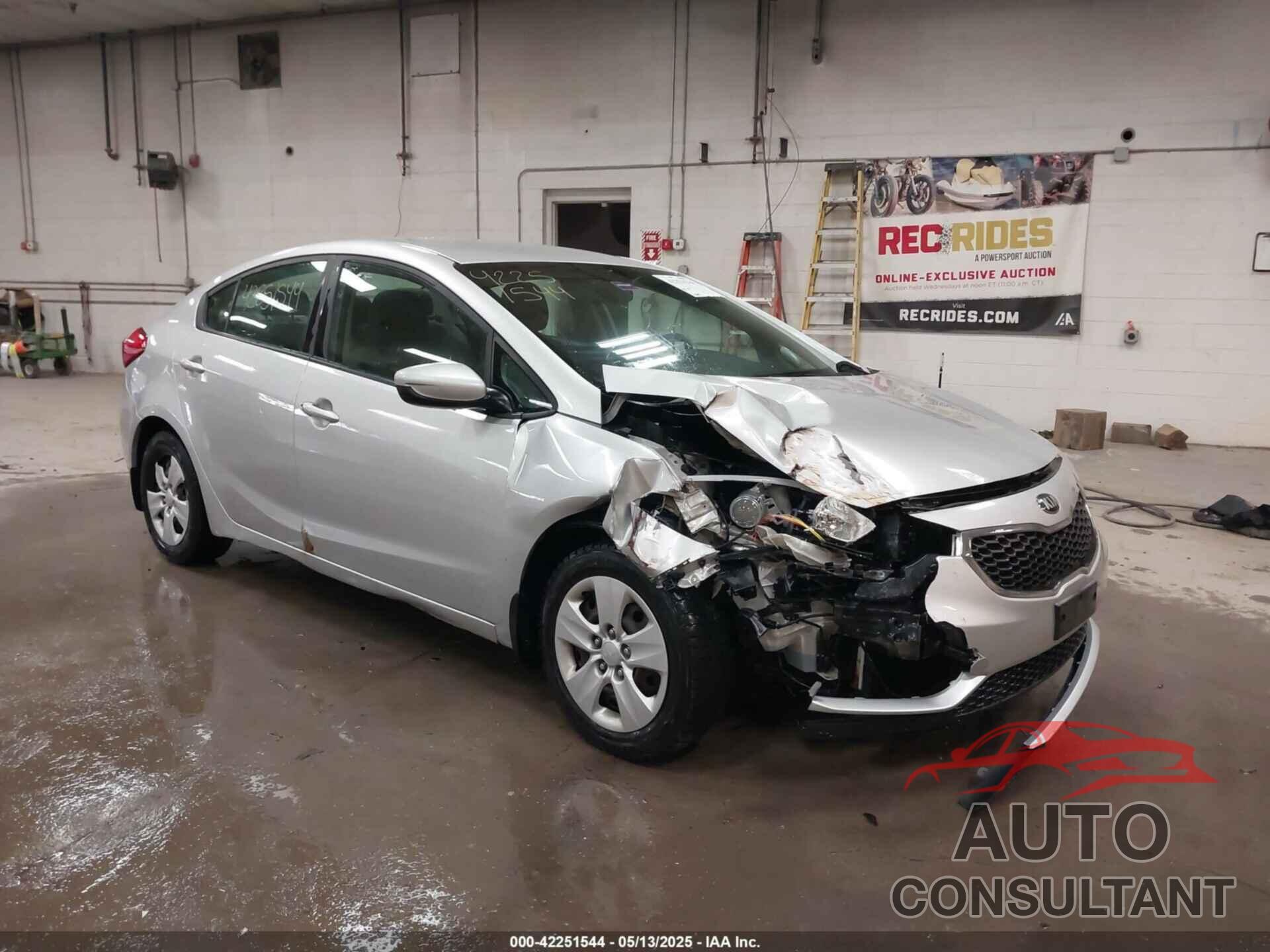 KIA FORTE 2015 - KNAFK4A65F5306327