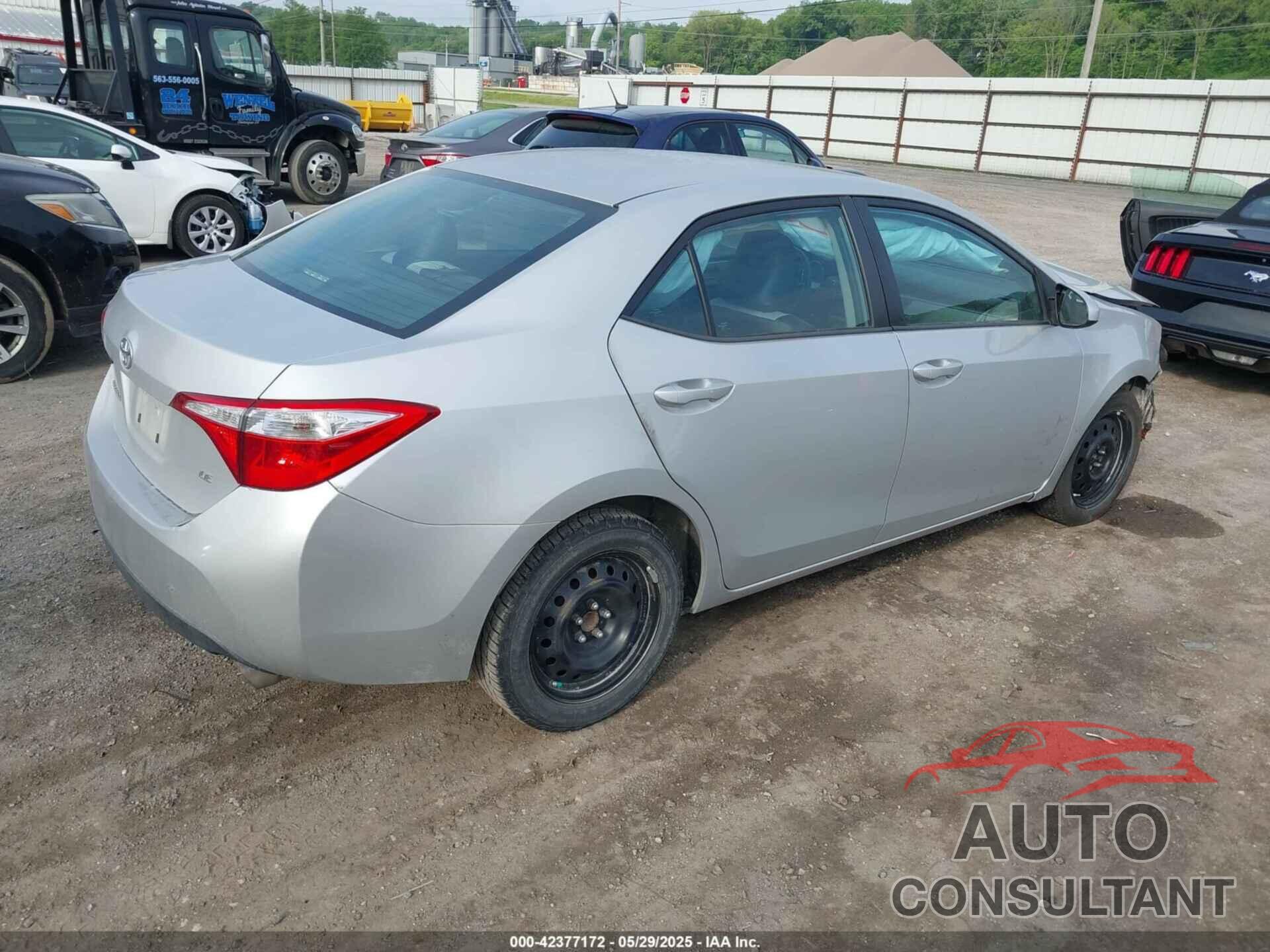 TOYOTA COROLLA 2014 - 2T1BURHE3EC172635