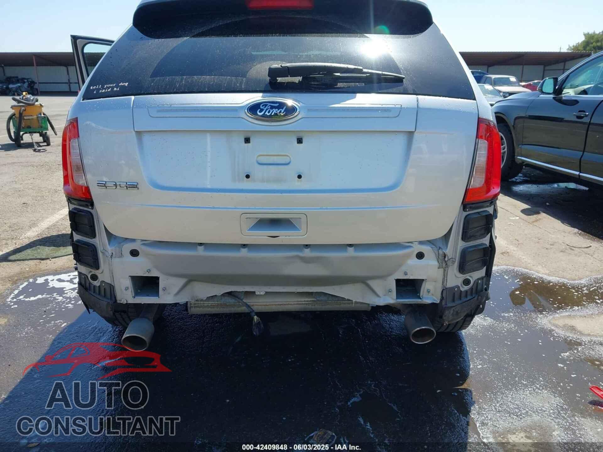 FORD EDGE 2013 - 2FMDK3GC2DBC87838