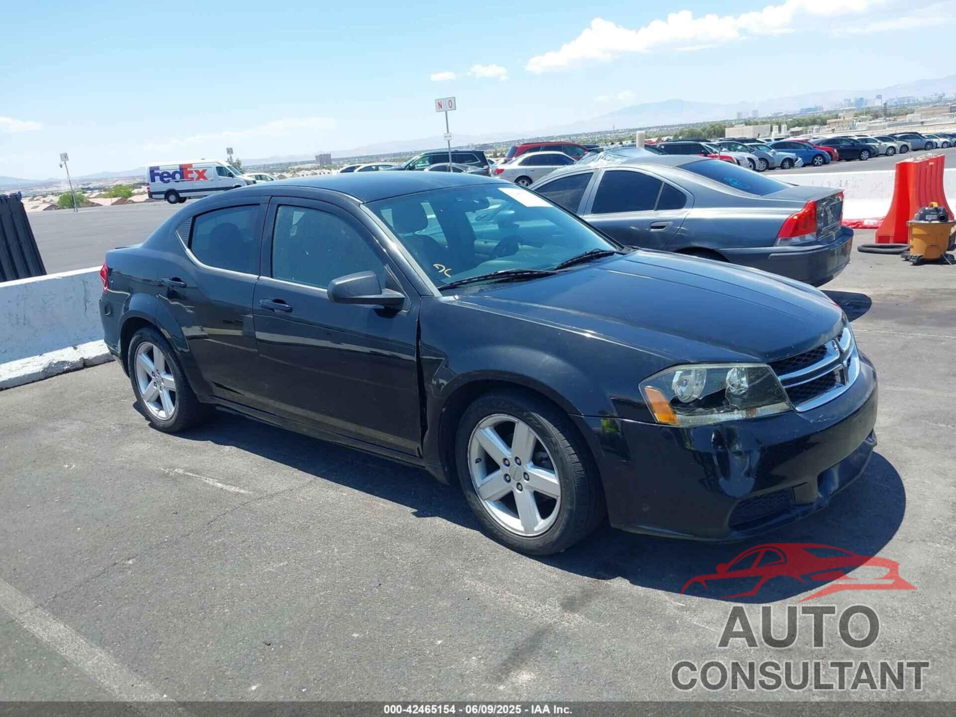 DODGE AVENGER 2013 - 1C3CDZAB4DN512332
