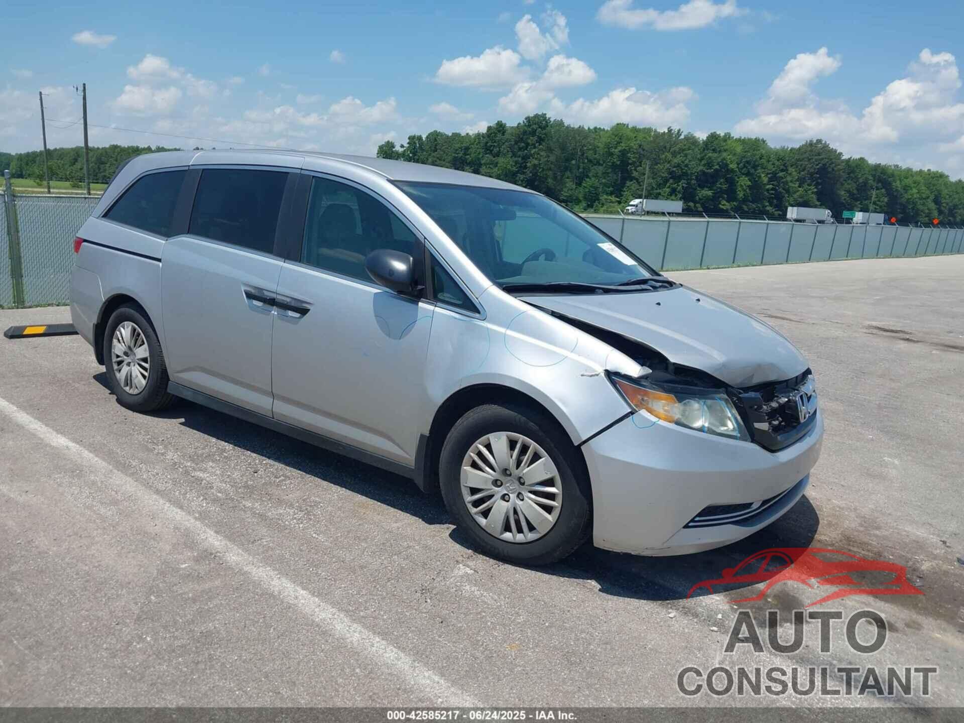 HONDA ODYSSEY 2014 - 5FNRL5H22EB022642