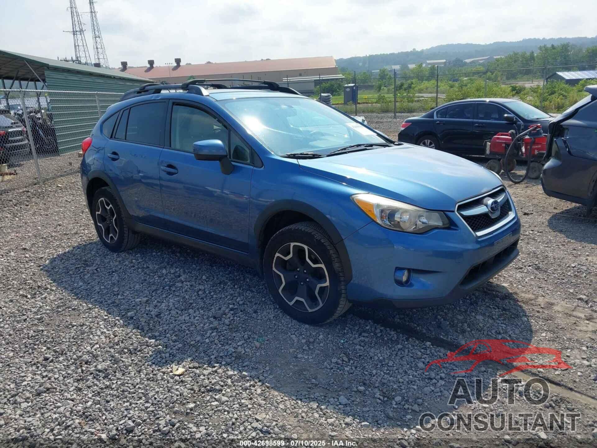 SUBARU XV CROSSTREK 2015 - JF2GPACC9F8241301