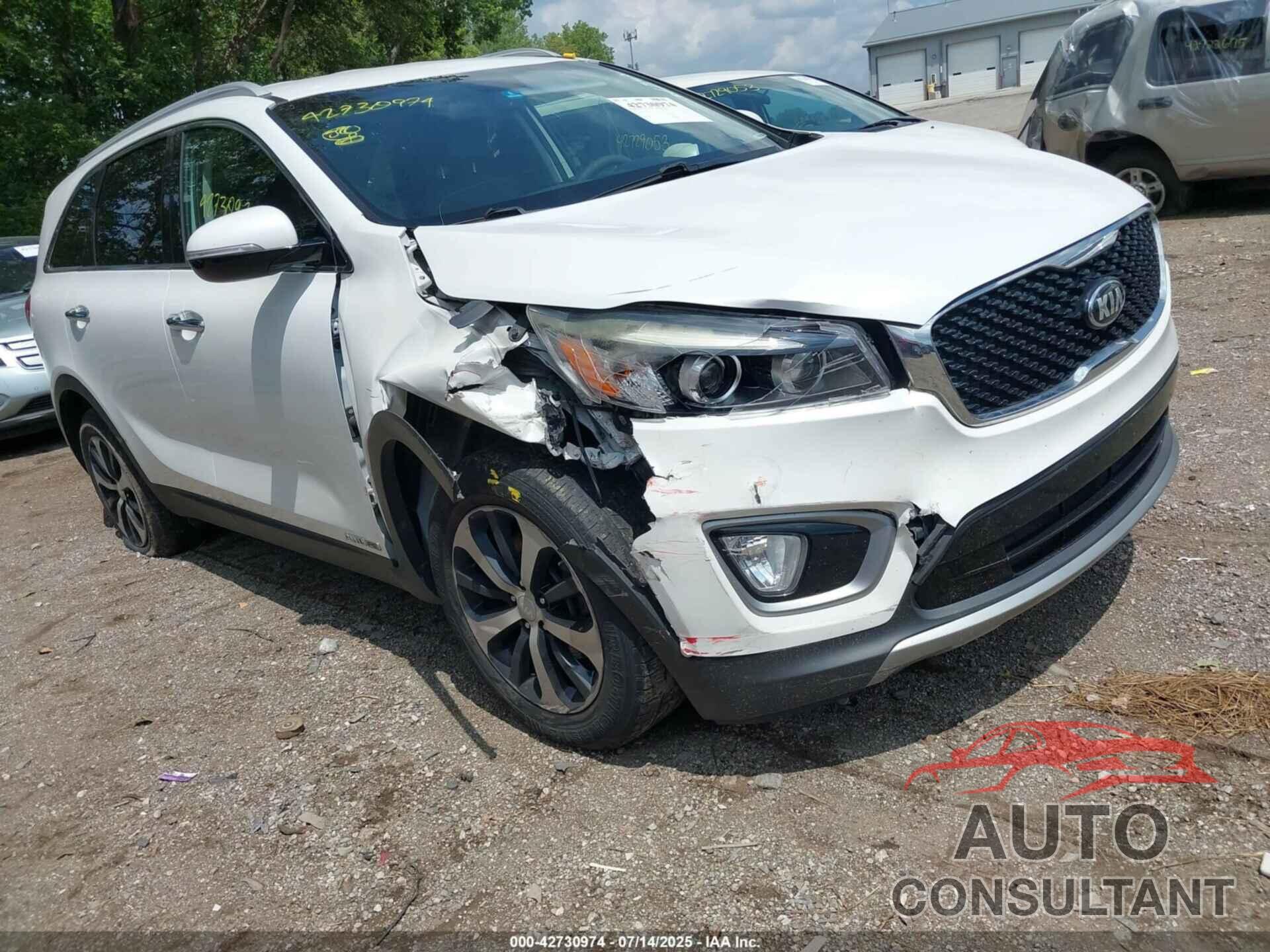KIA SORENTO 2017 - 5XYPHDA56HG199943