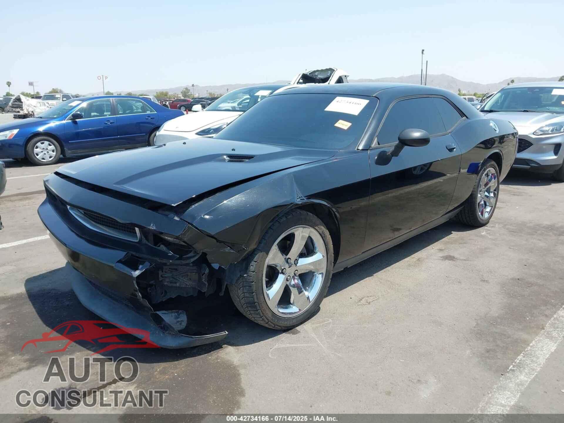 DODGE CHALLENGER 2012 - 2C3CDYAG5CH214319