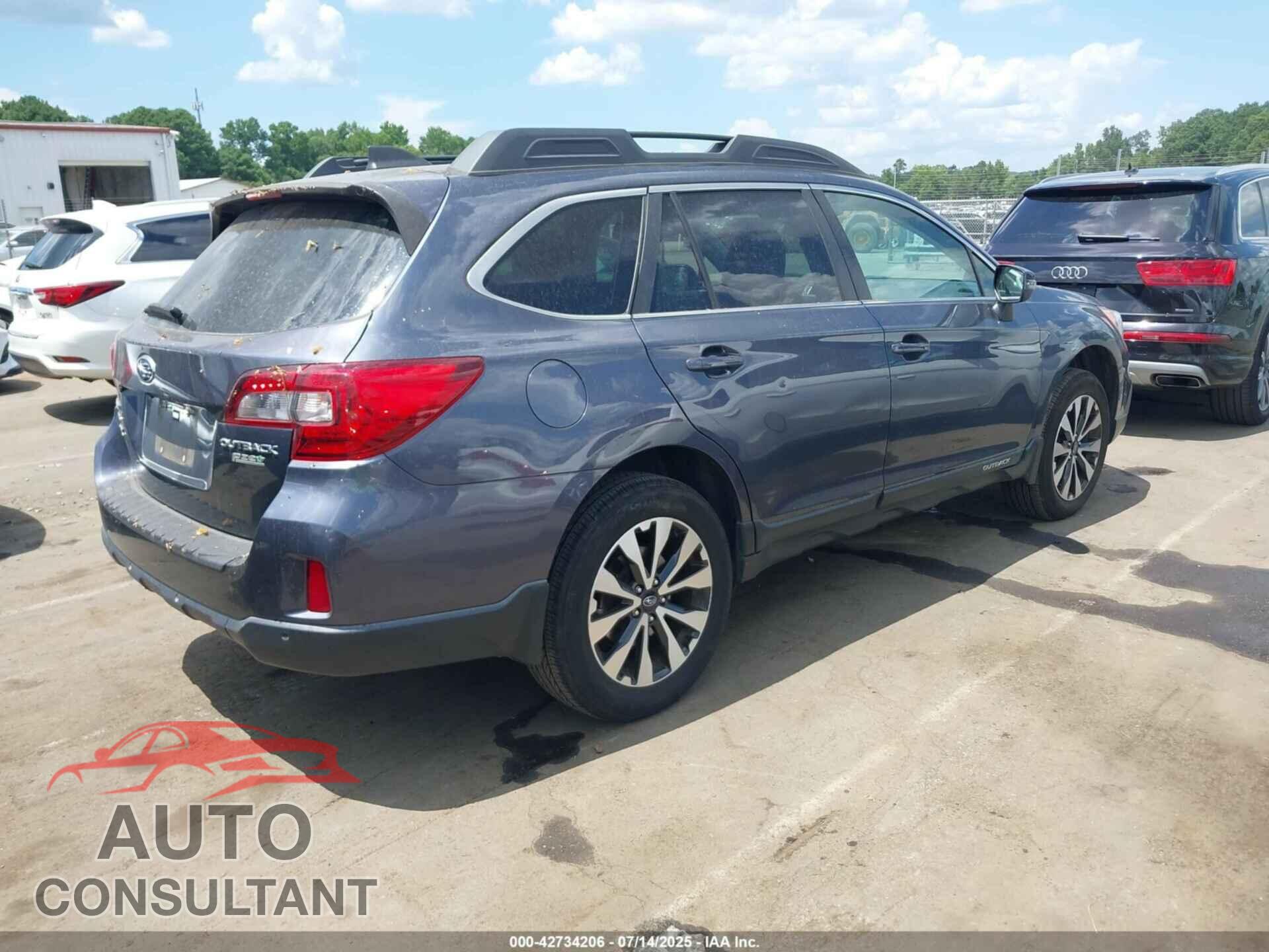 SUBARU OUTBACK 2017 - 4S4BSANC2H3408520