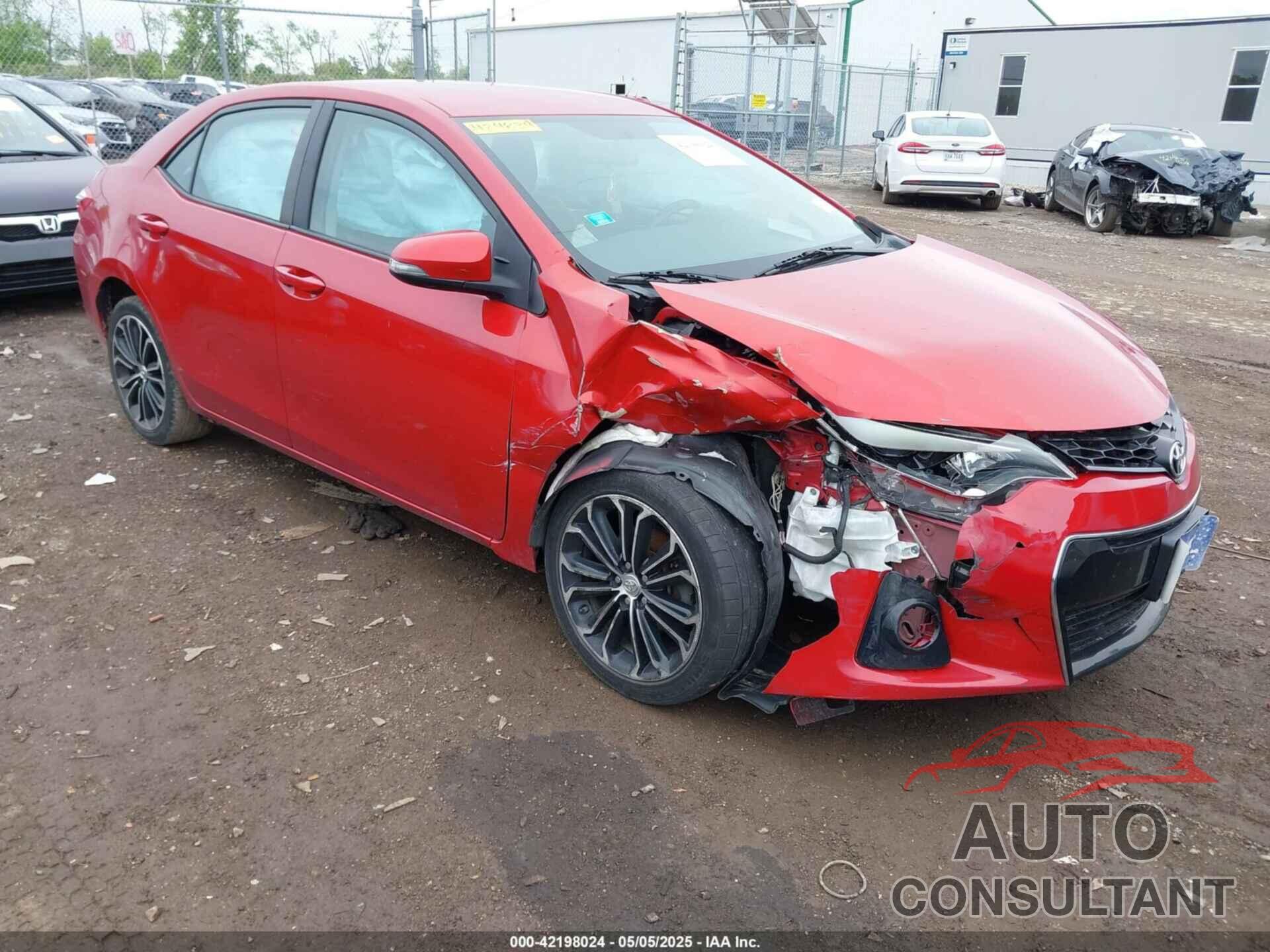 TOYOTA COROLLA 2016 - 5YFBURHE8GP429839