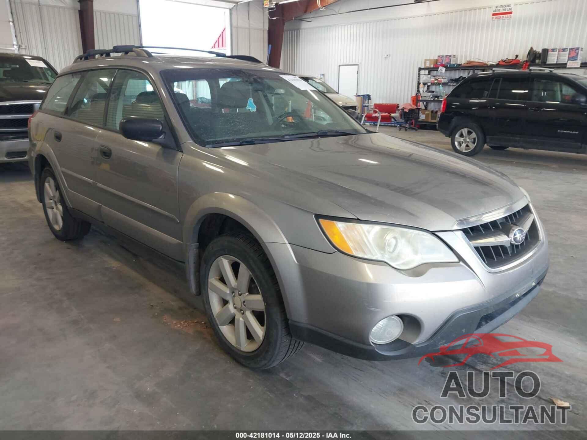 SUBARU OUTBACK 2009 - 4S4BP61C797314874