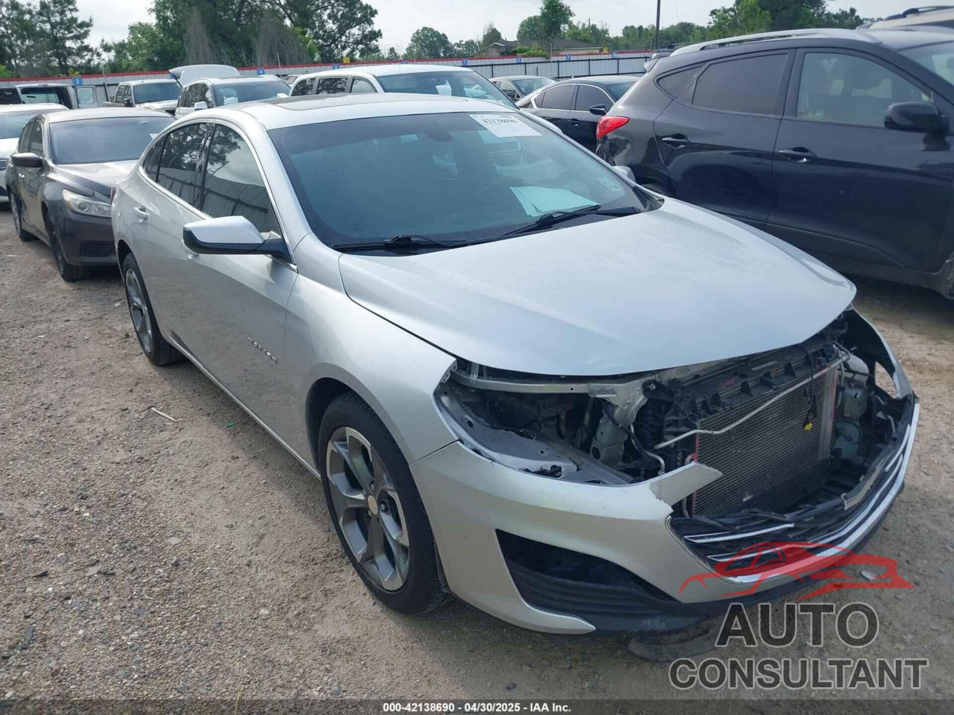 CHEVROLET MALIBU 2021 - 1G1ZD5ST0MF004965