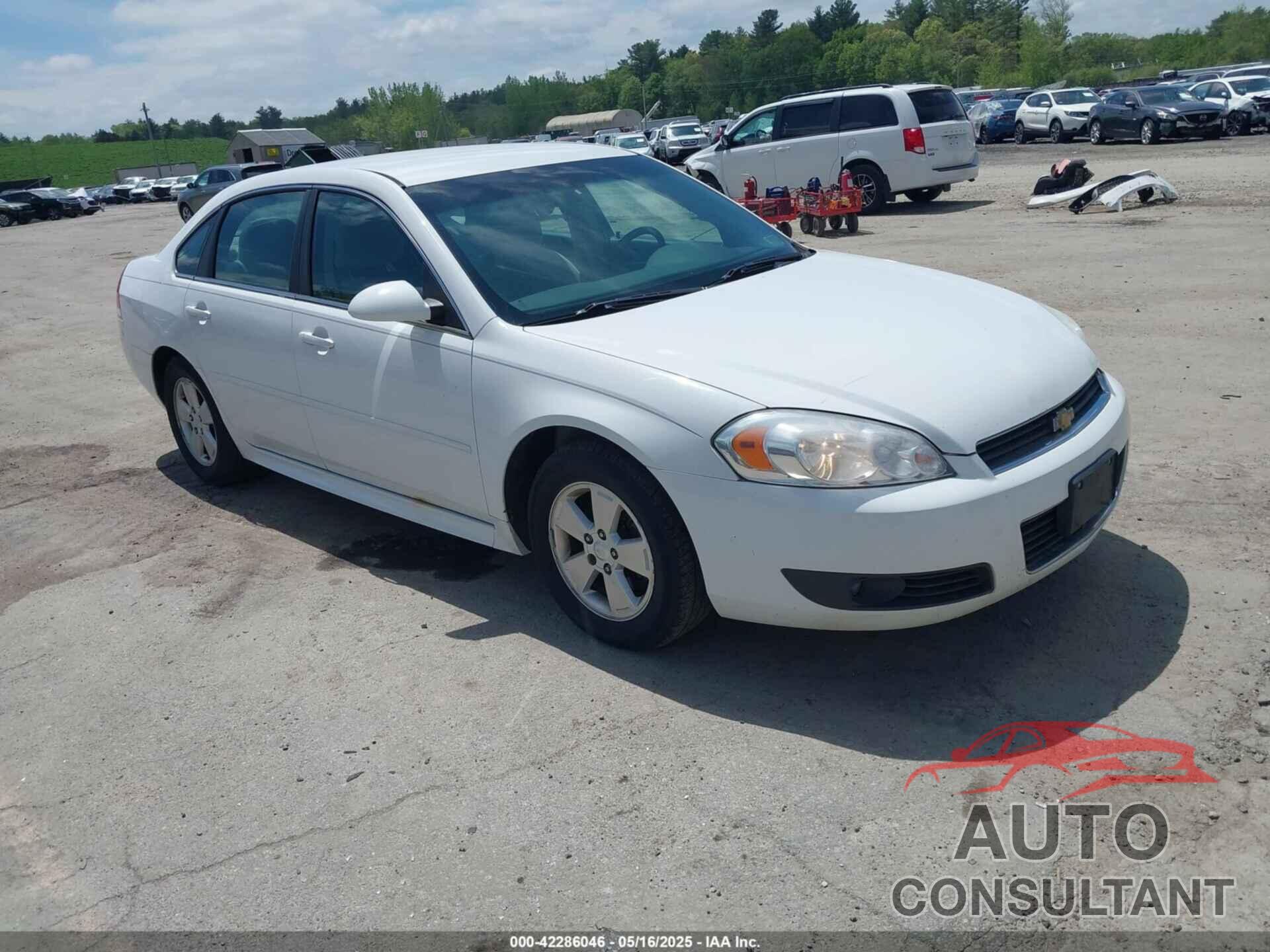 CHEVROLET IMPALA 2011 - 2G1WG5EK2B1279982
