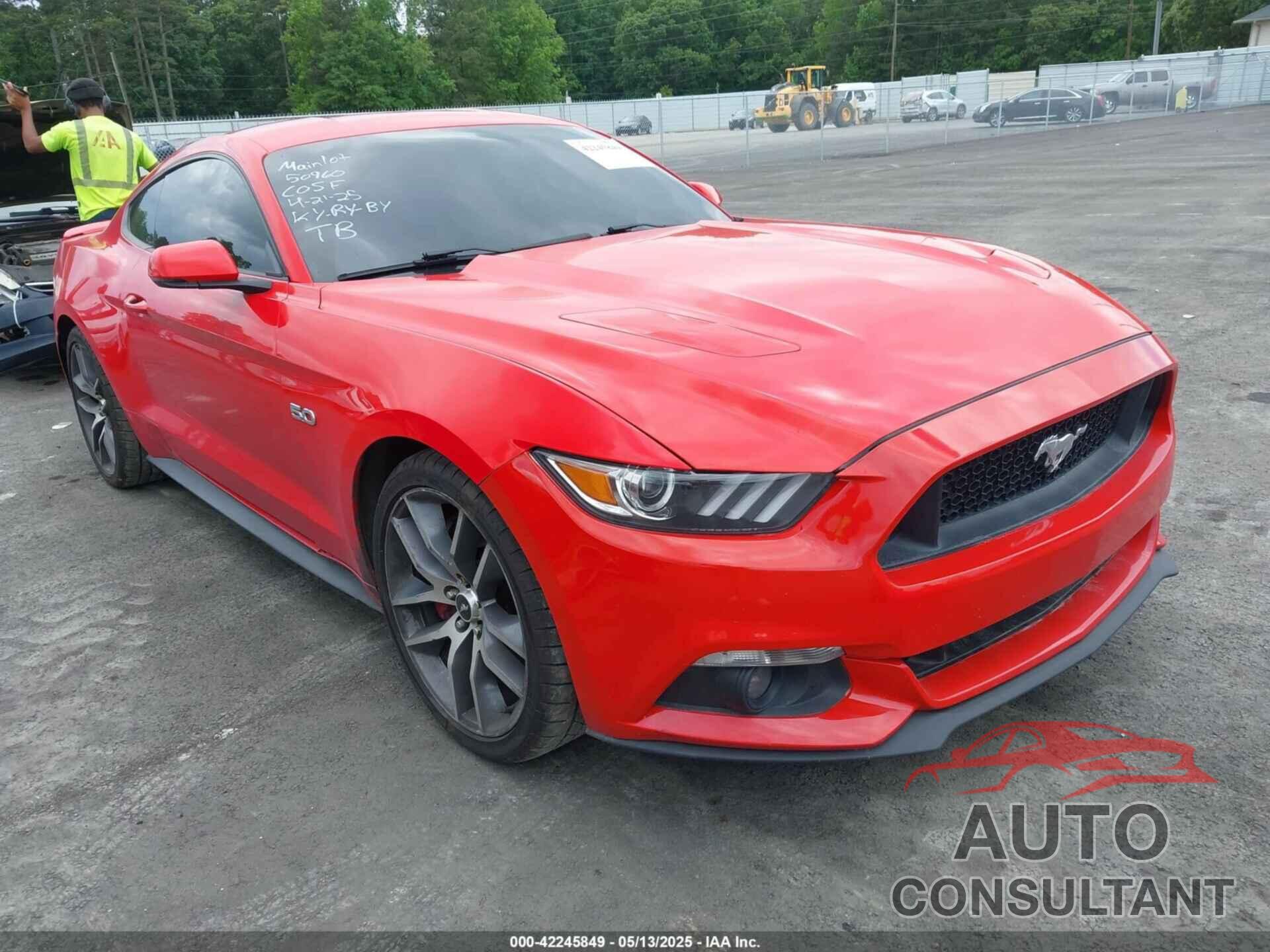 FORD MUSTANG 2015 - 1FA6P8CF0F5321414
