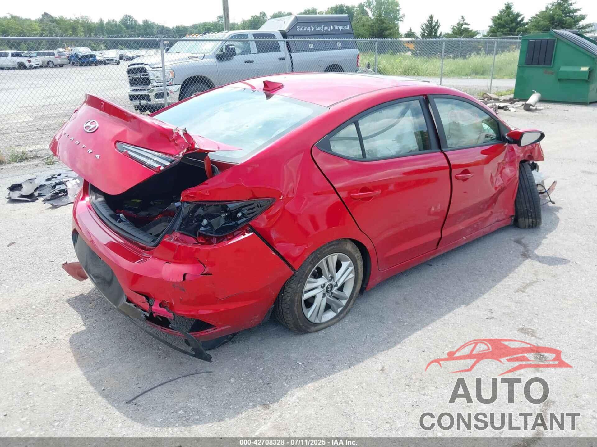 HYUNDAI ELANTRA 2020 - 5NPD84LFXLH632240