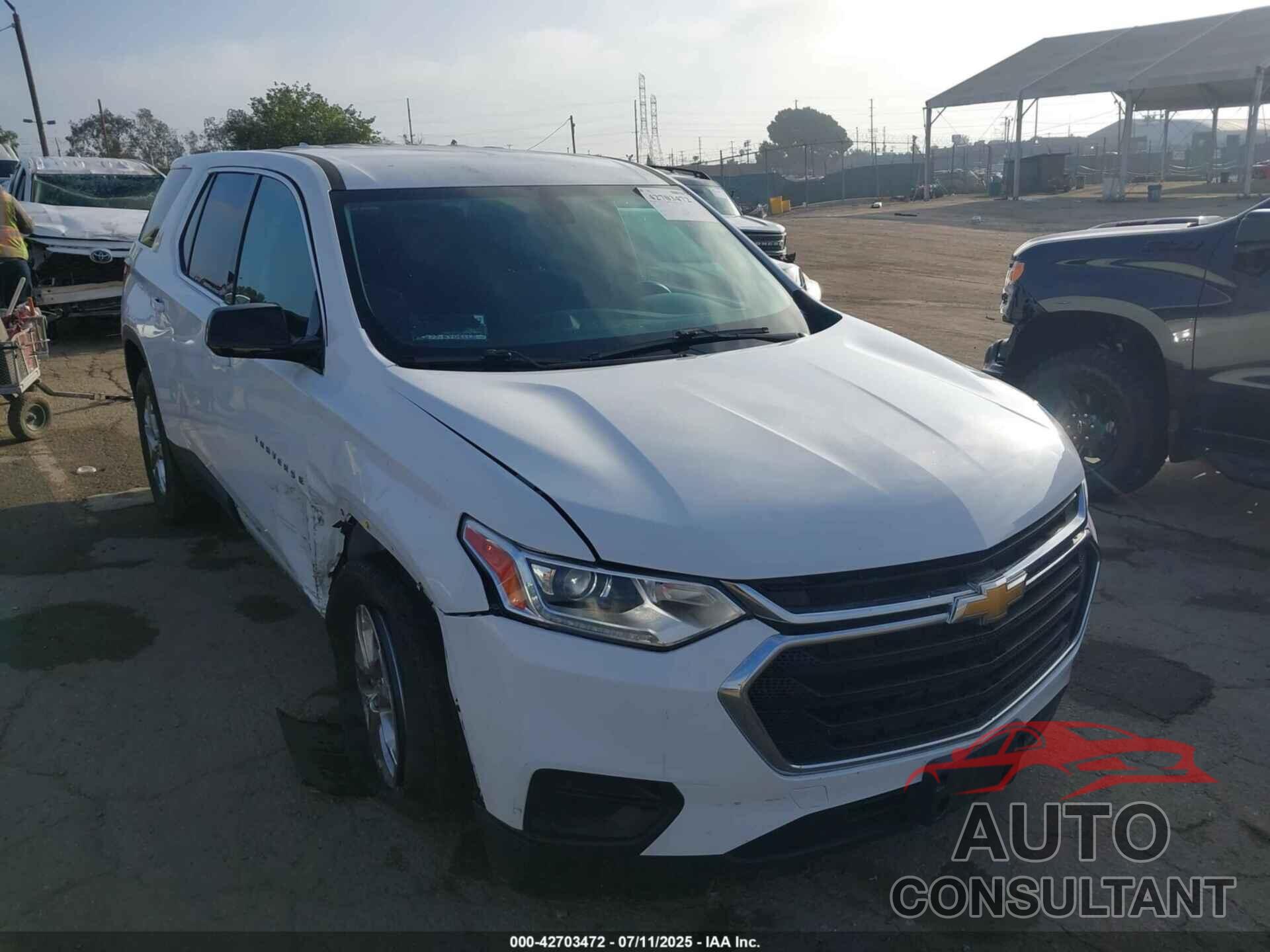 CHEVROLET TRAVERSE 2020 - 1GNERFKW2LJ247204