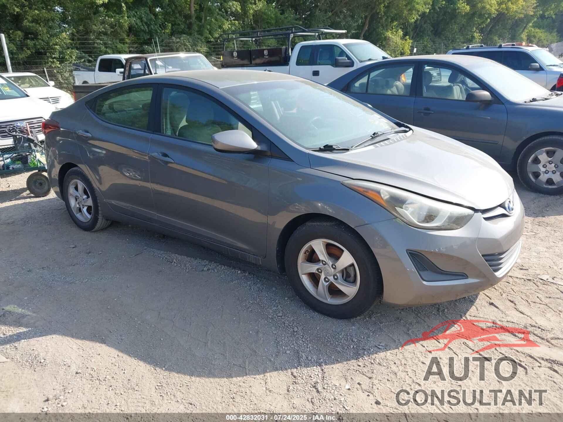 HYUNDAI ELANTRA 2014 - 5NPDH4AE2EH462517