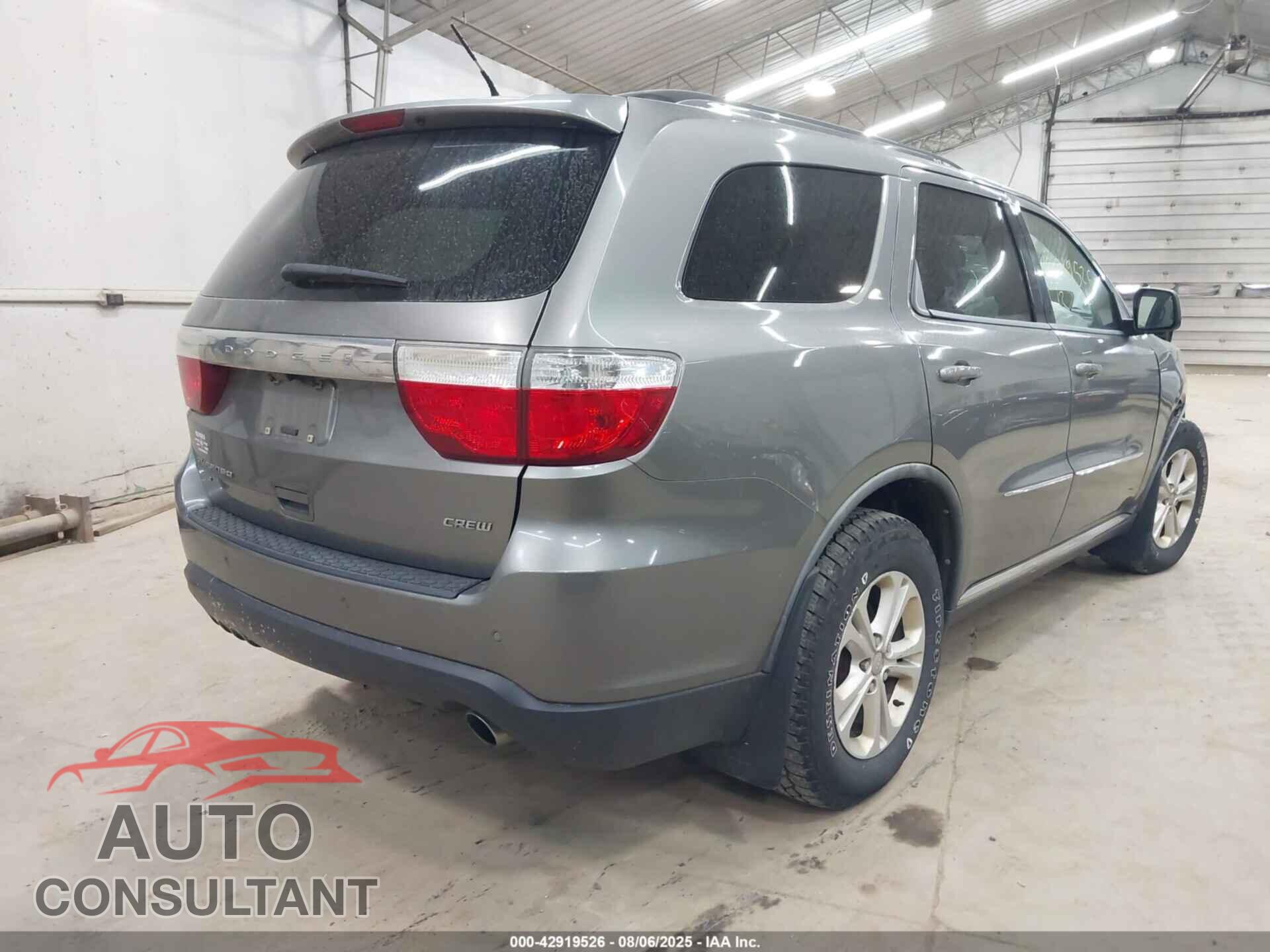 DODGE DURANGO 2012 - 1C4RDJDG3CC117535