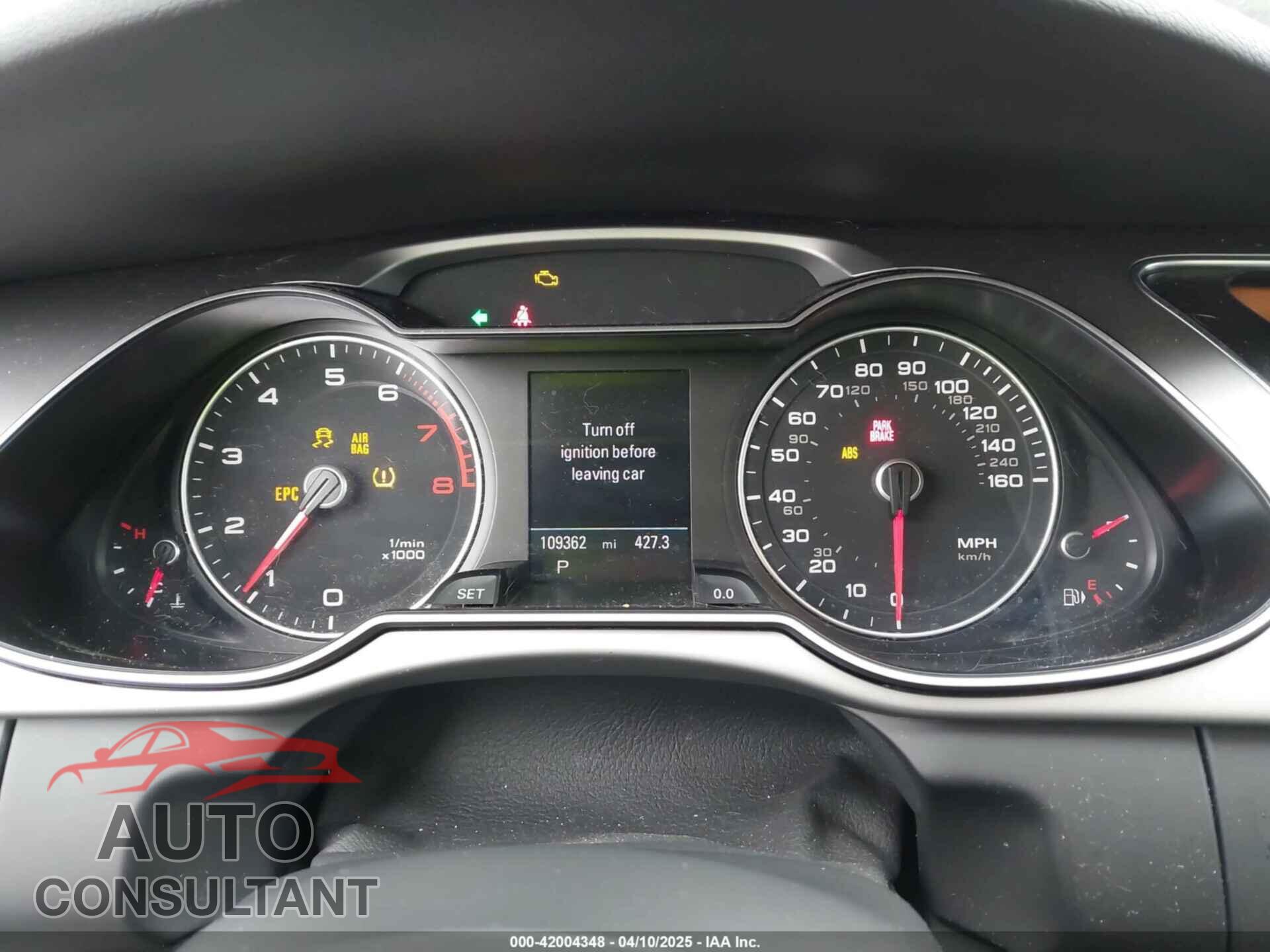 AUDI A4 2015 - WAUAFAFLXFN009971