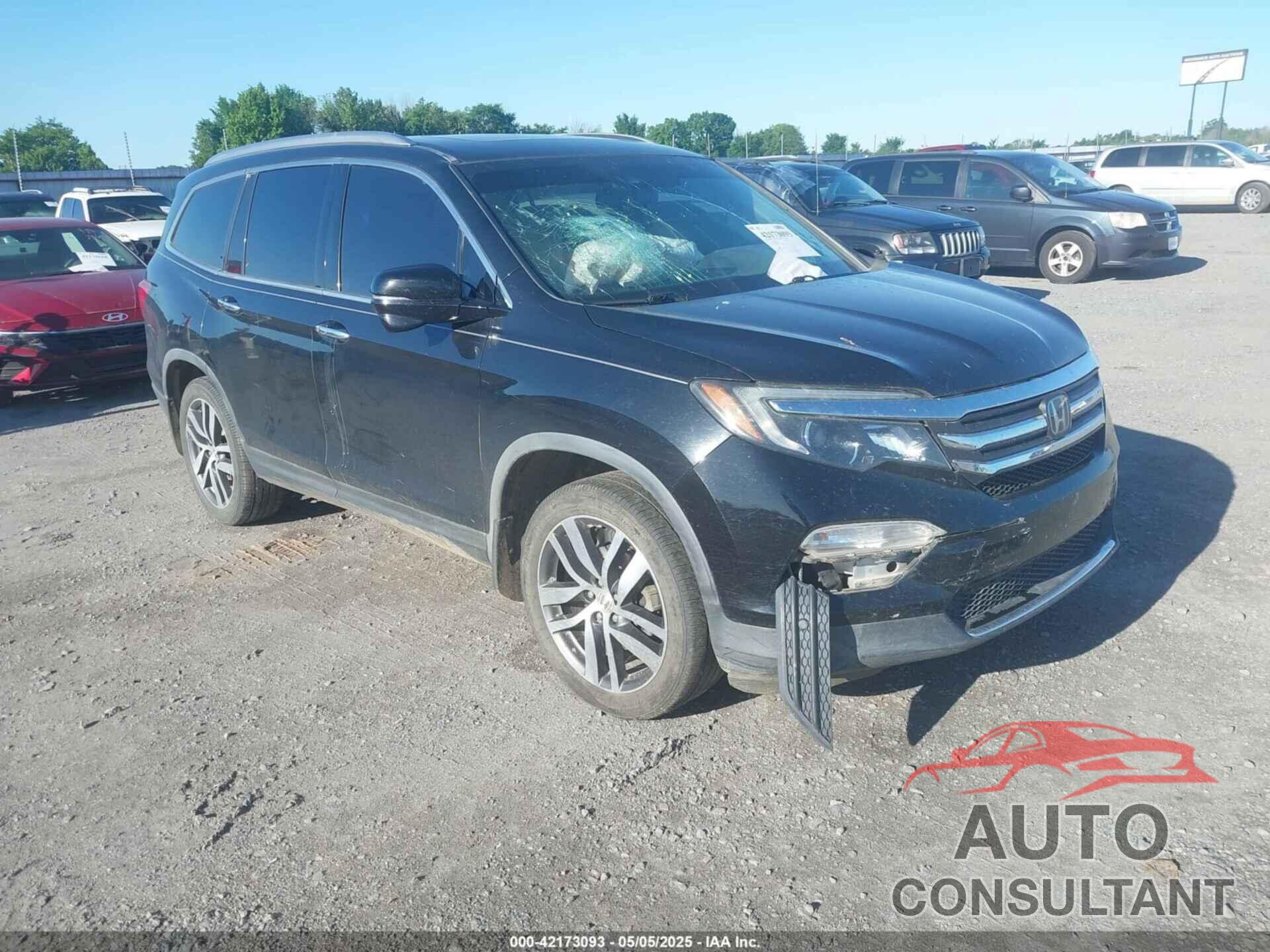 HONDA PILOT 2016 - 5FNYF5H92GB005911