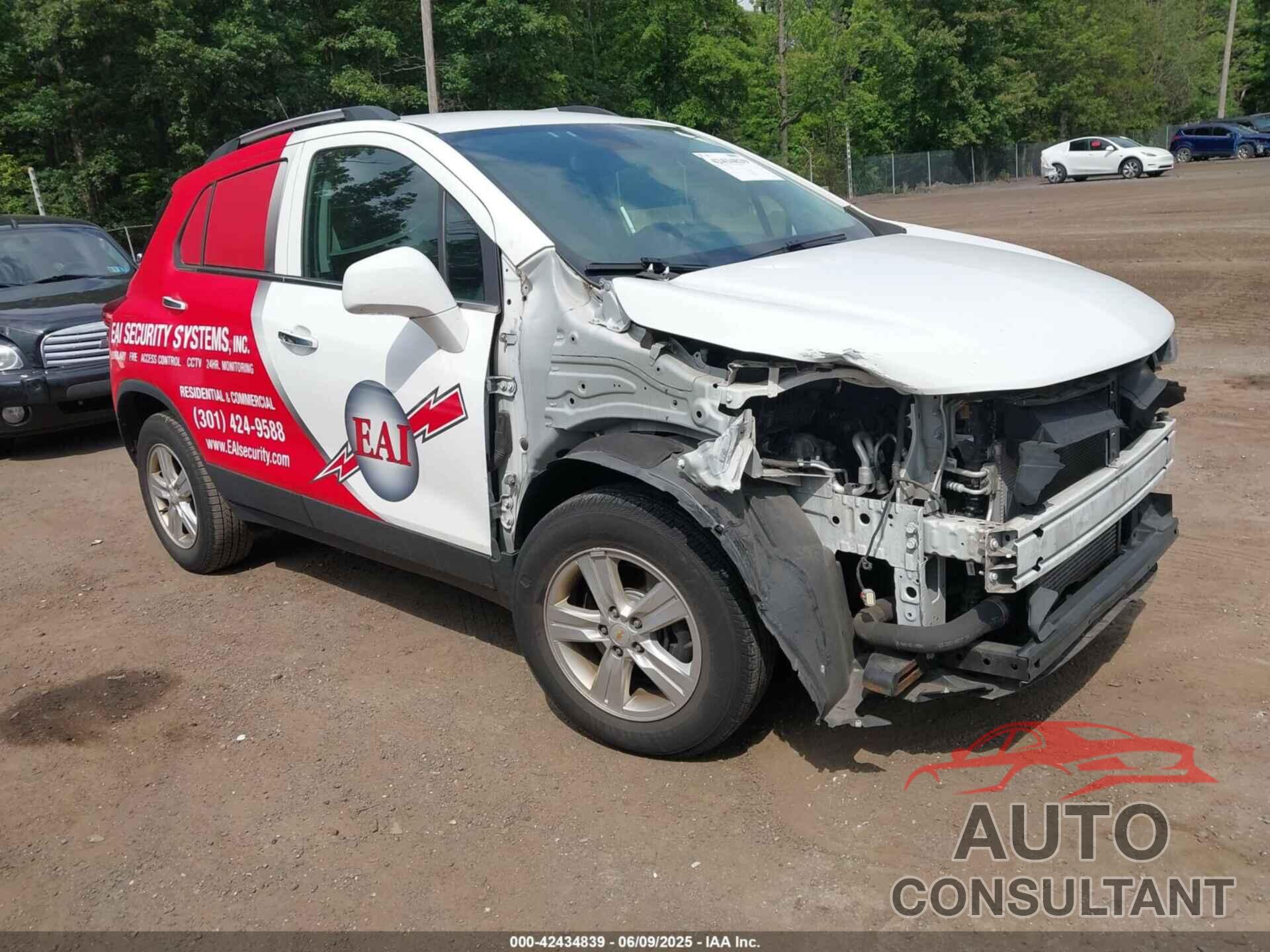 CHEVROLET TRAX 2019 - KL7CJPSB0KB905232