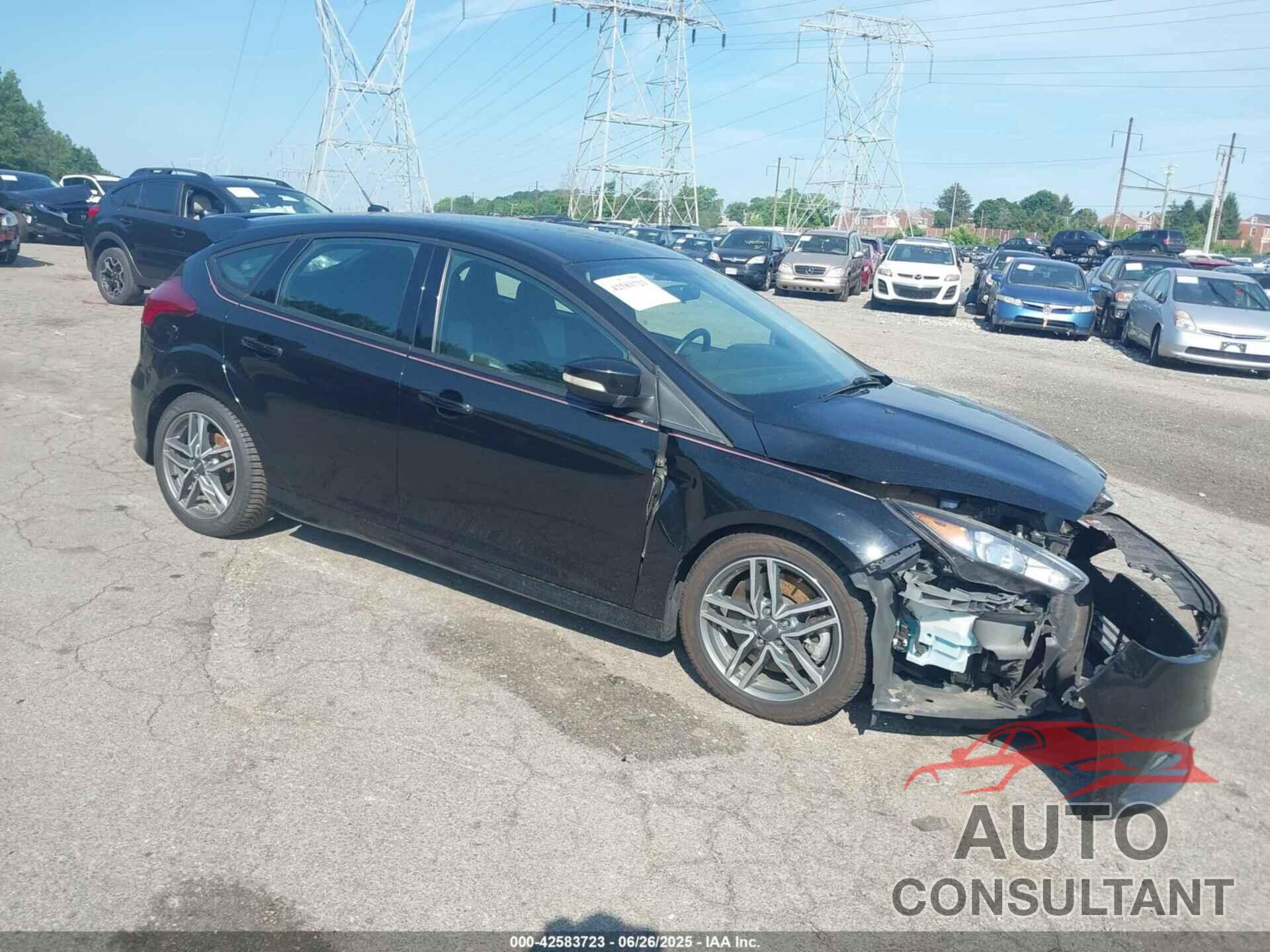 FORD FOCUS ST 2017 - 1FADP3L98HL336021