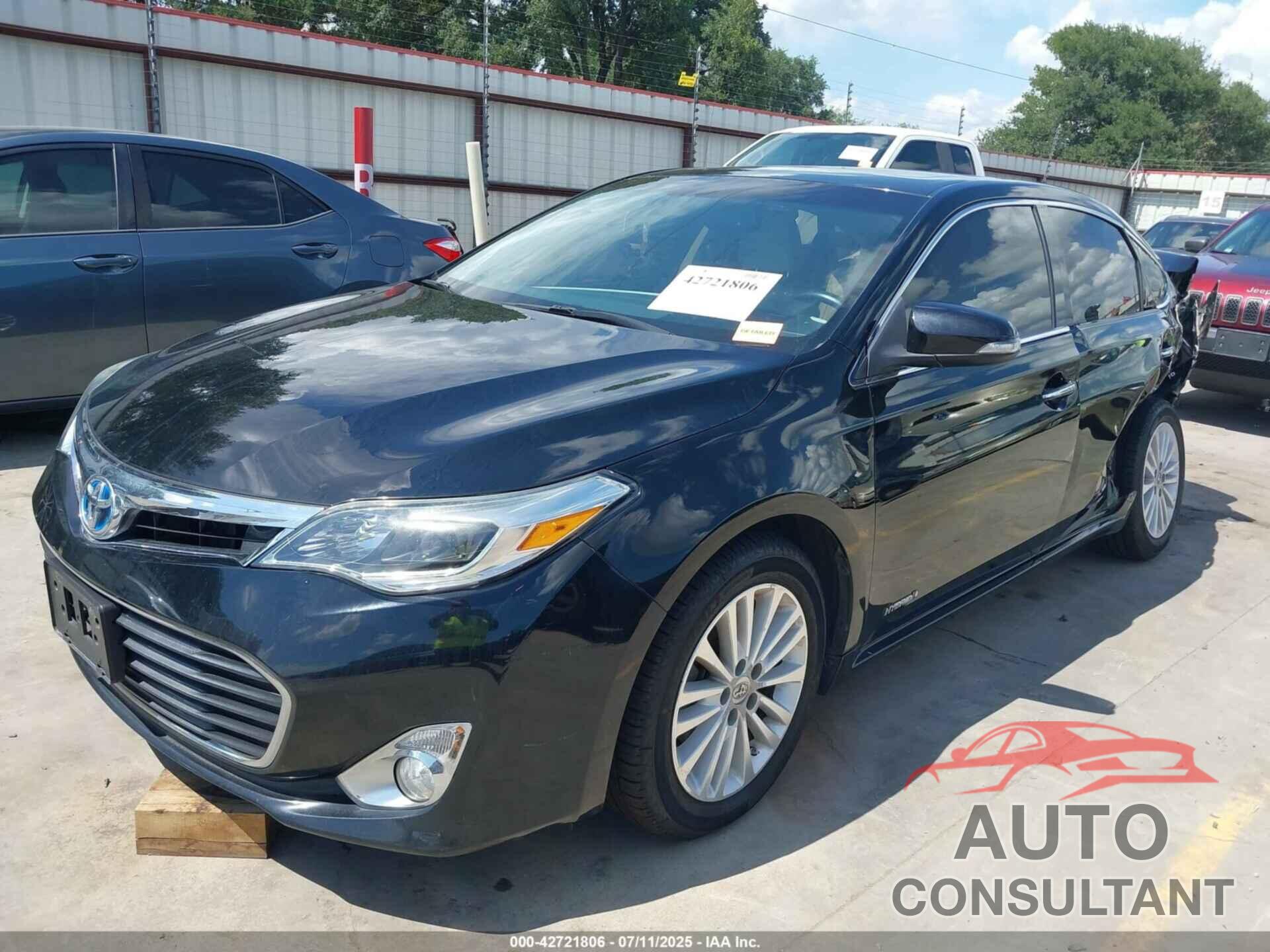 TOYOTA AVALON HYBRID 2013 - 4T1BD1EB8DU004871