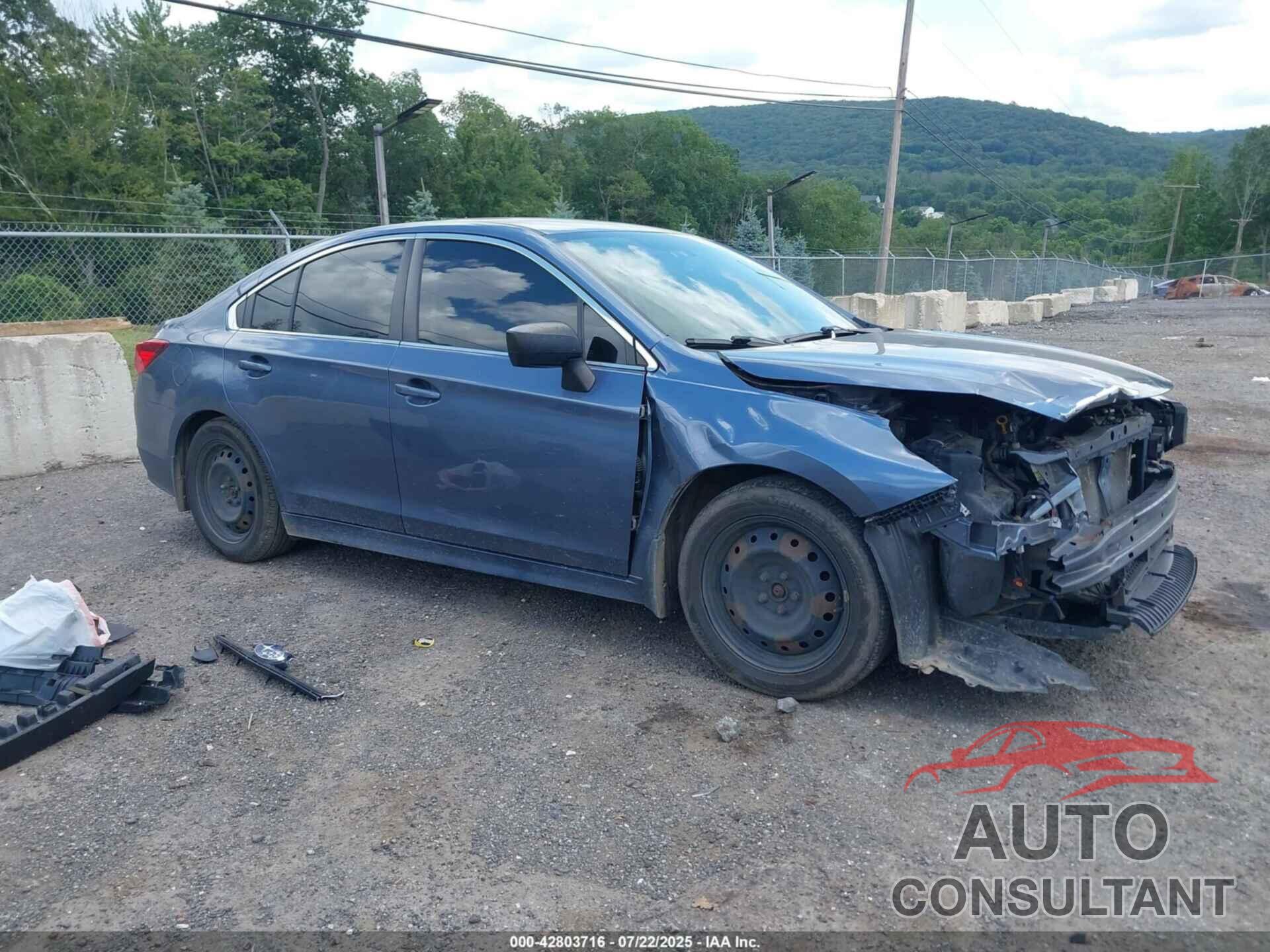 SUBARU LEGACY 2016 - 4S3BNAA68G3026809
