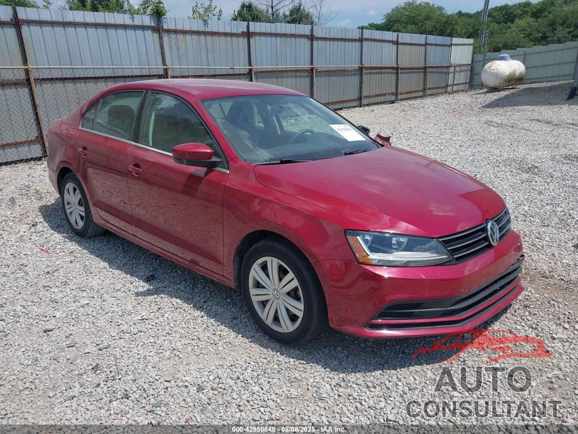 VOLKSWAGEN JETTA 2017 - 3VW2B7AJ4HM223148