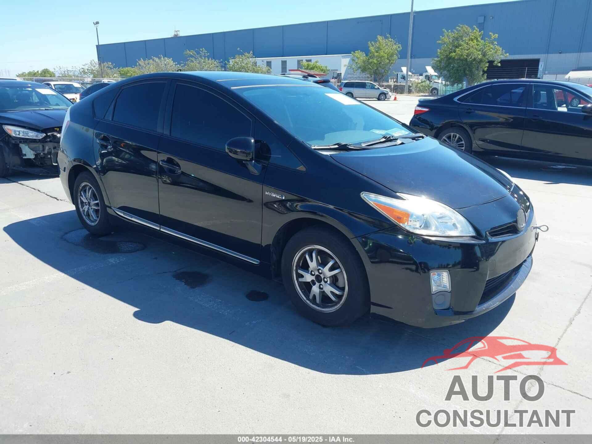 TOYOTA PRIUS 2011 - JTDKN3DU1B0309729