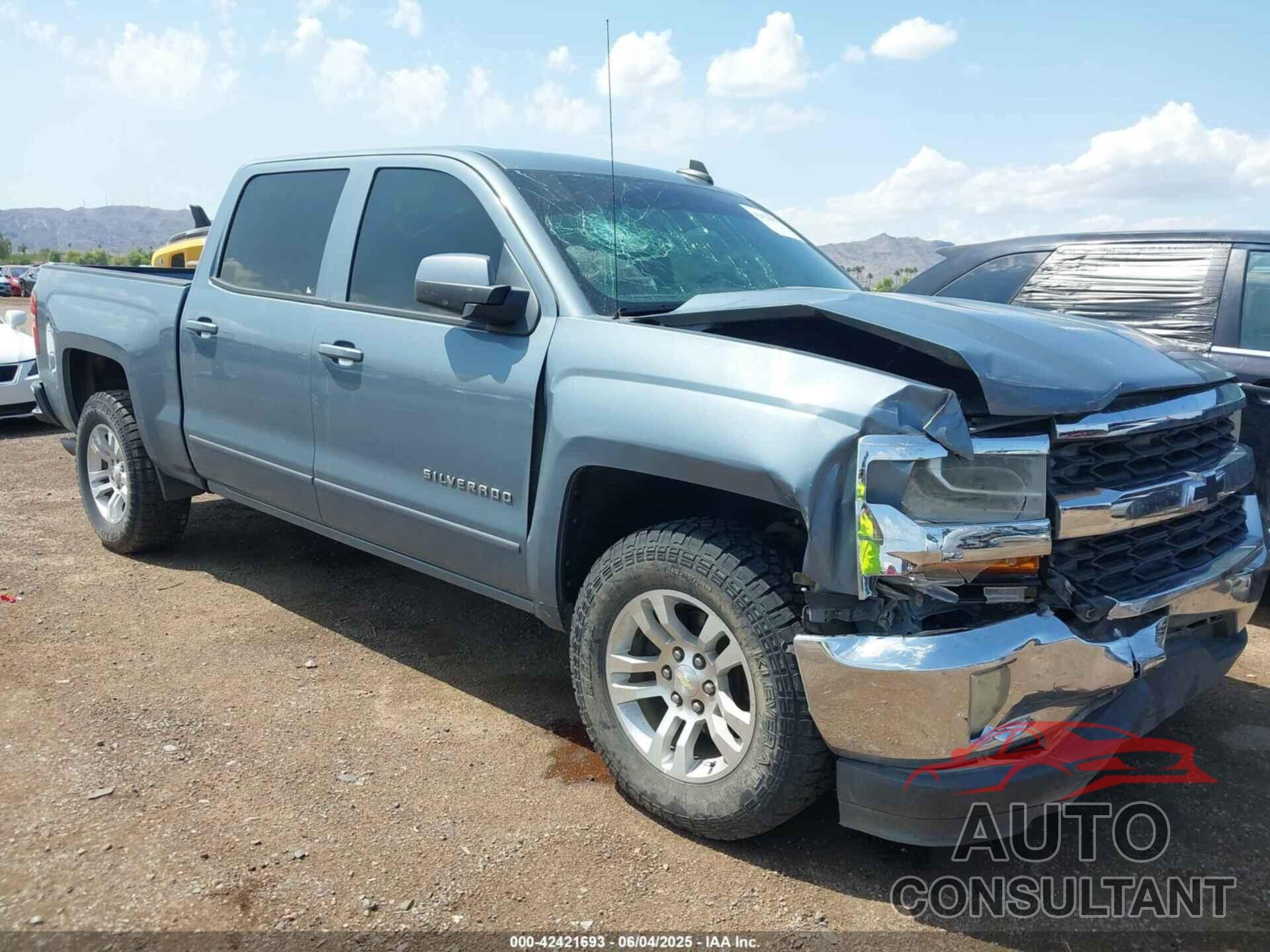 CHEVROLET SILVERADO 1500 2016 - 3GCPCREC3GG153507