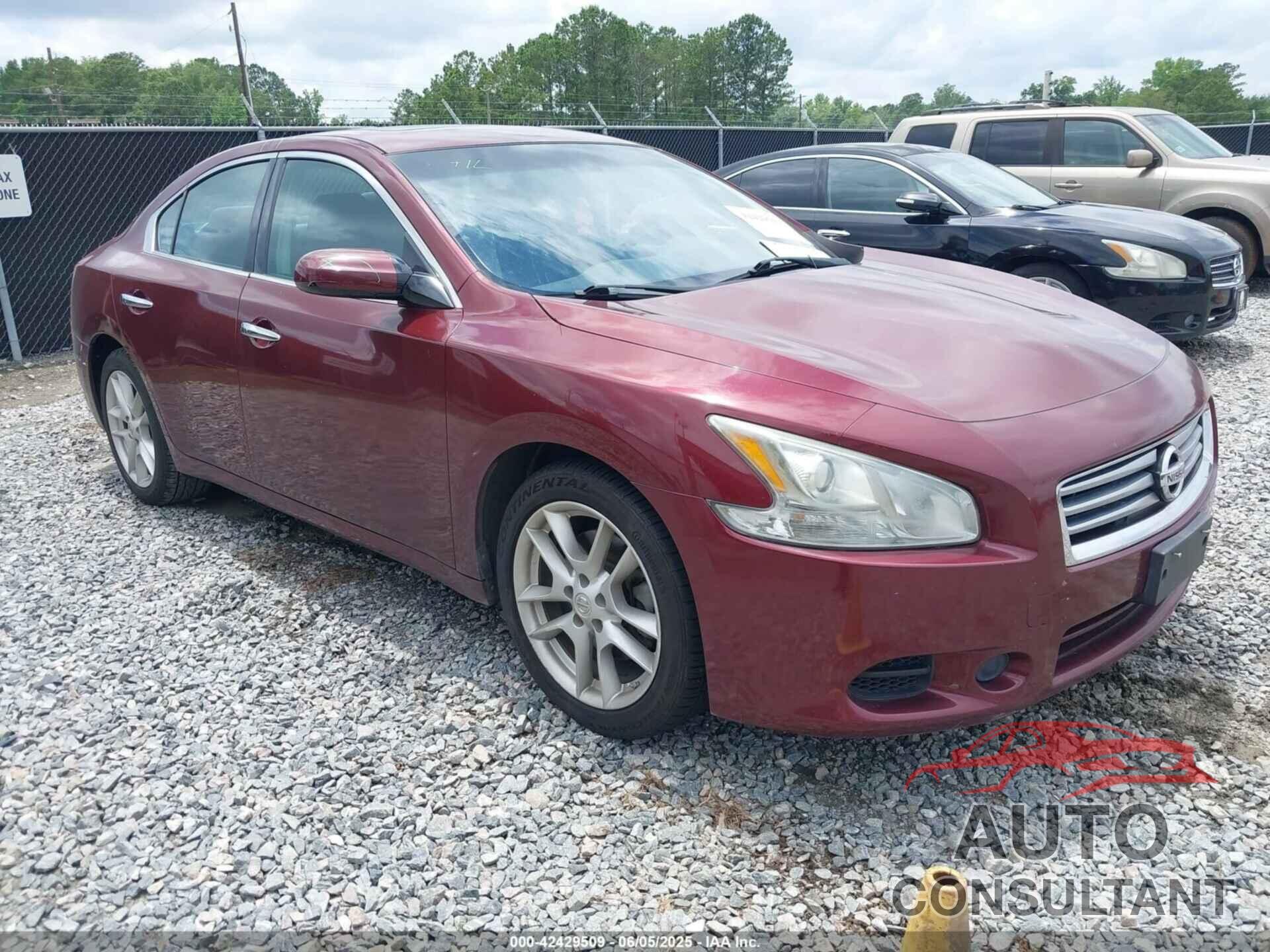NISSAN MAXIMA 2012 - 1N4AA5AP3CC860834