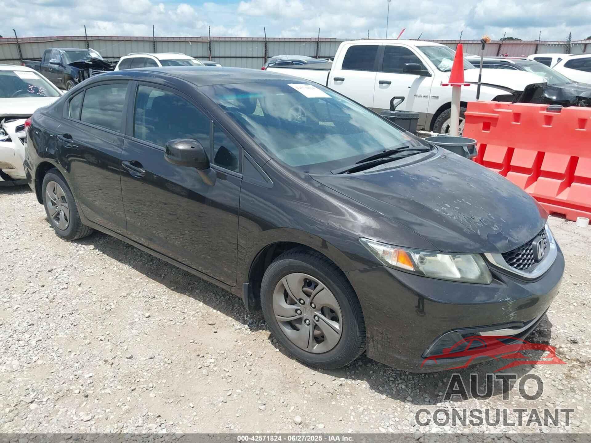 HONDA CIVIC 2013 - 2HGFB2F58DH549676