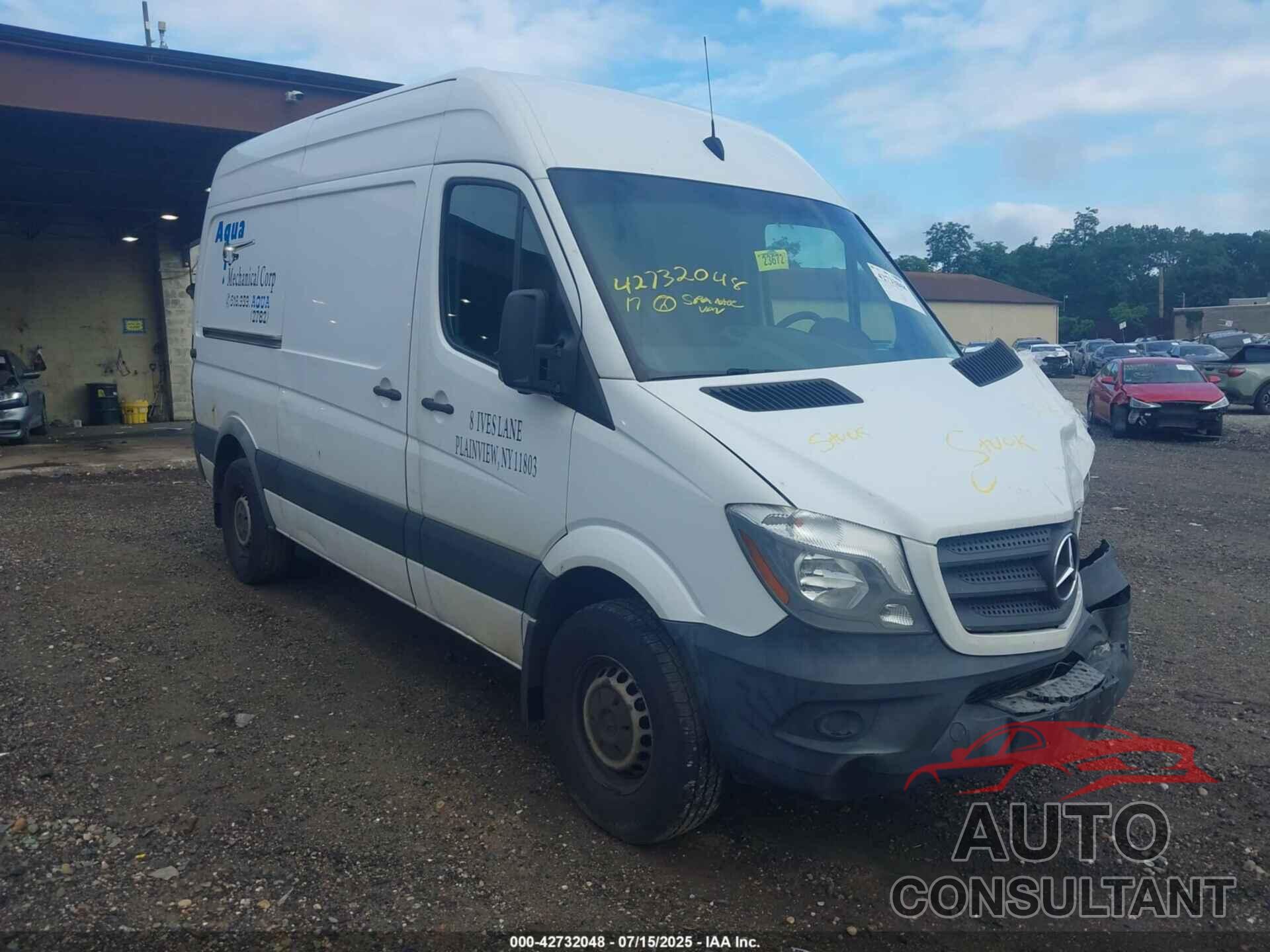 MERCEDES-BENZ SPRINTER 2017 - WD3PE7CD8HP381374