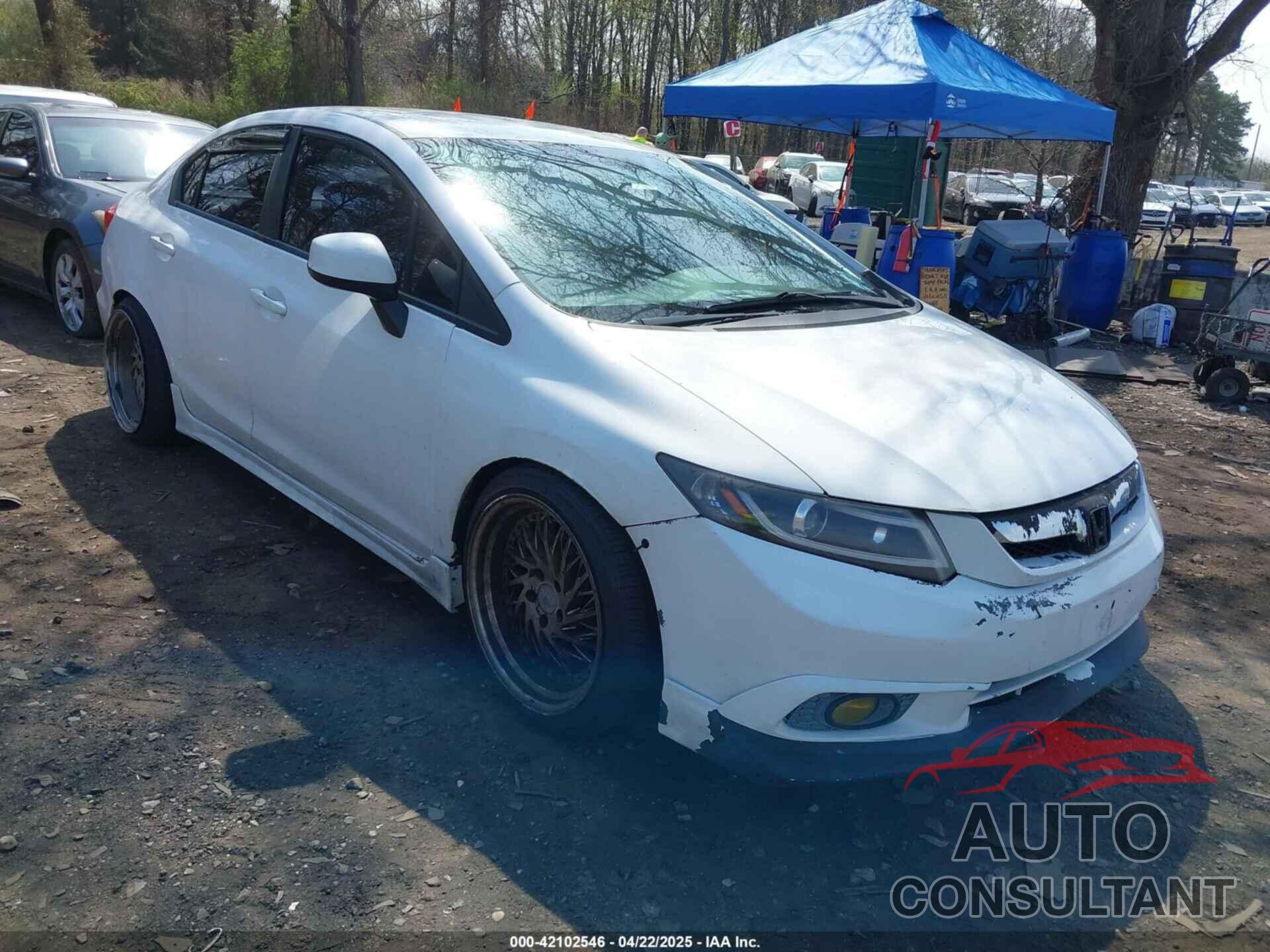 HONDA CIVIC 2012 - 19XFB2F55CE365305