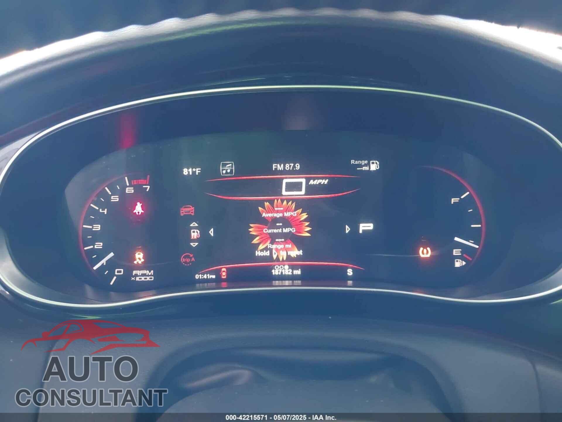 DODGE DART 2013 - 1C3CDFCH6DD135010