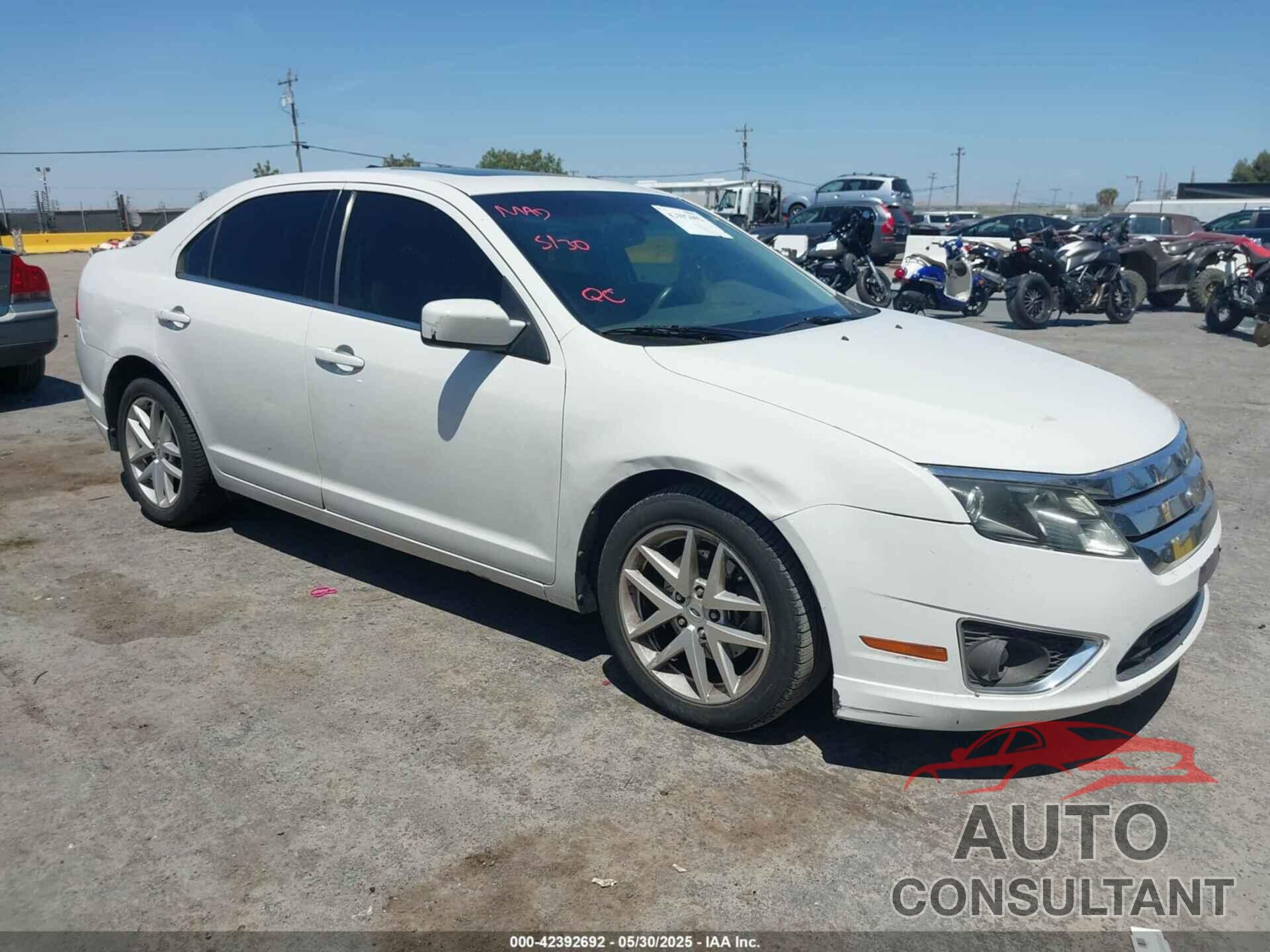 FORD FUSION 2010 - 3FAHP0JA6AR262540